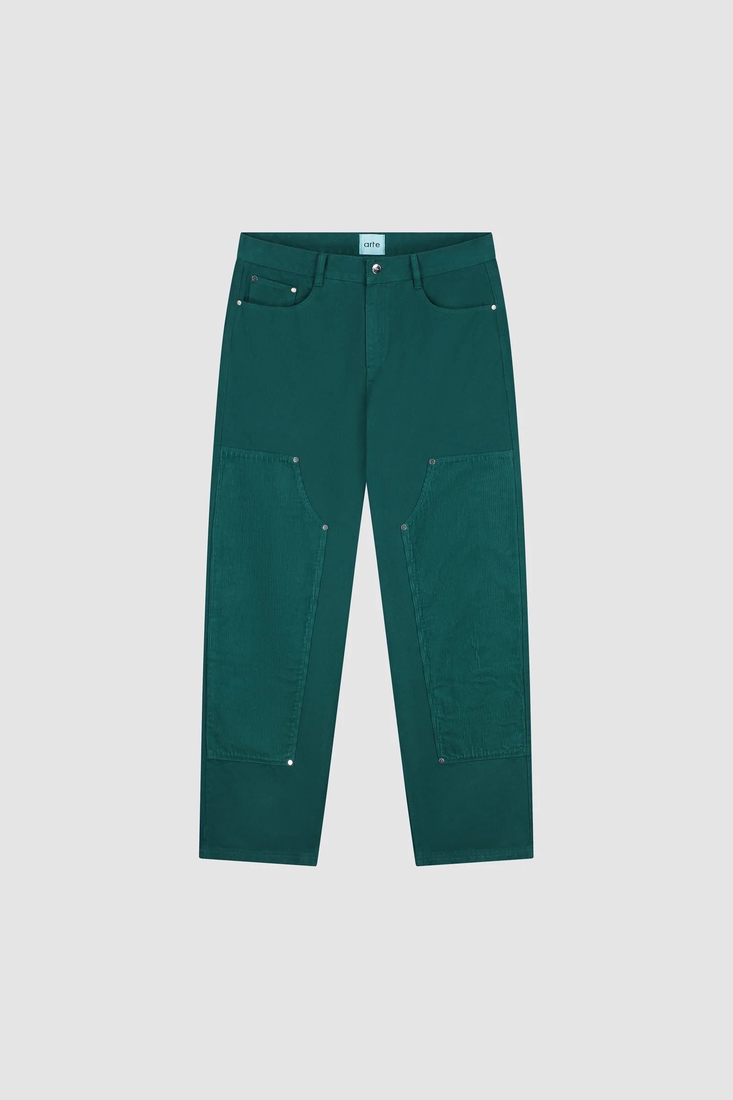 Jules Workwear Pants - Green - Image 9