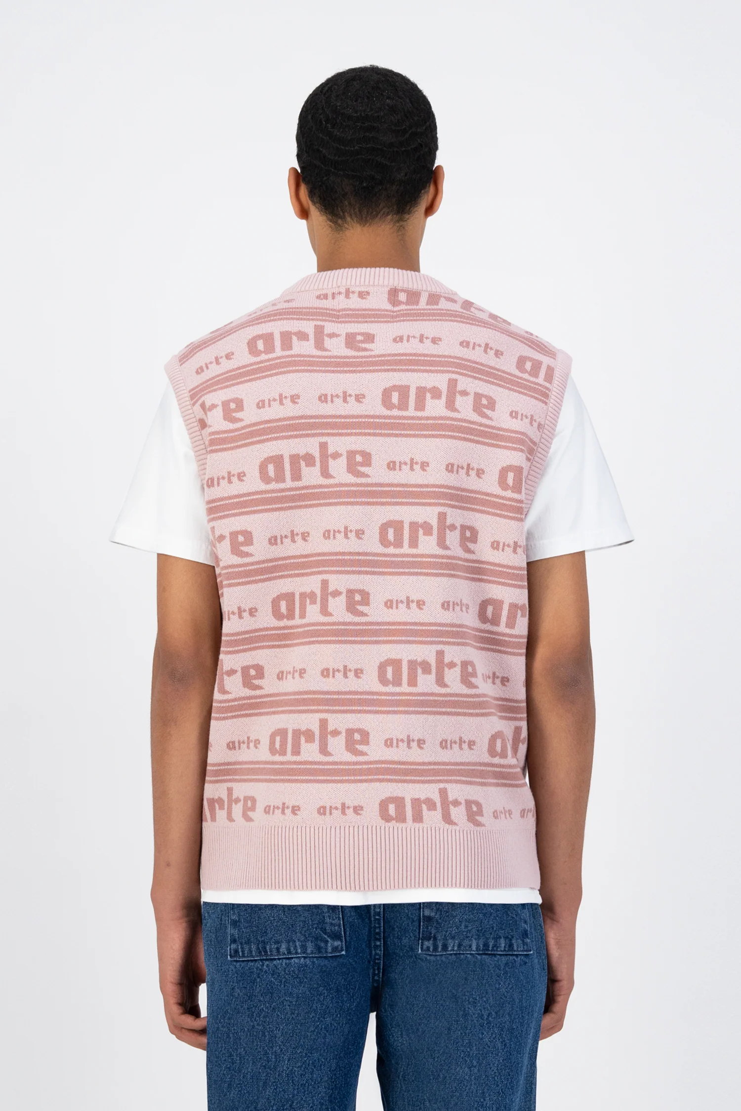 Karl Allover Knit - Pink - Image 3