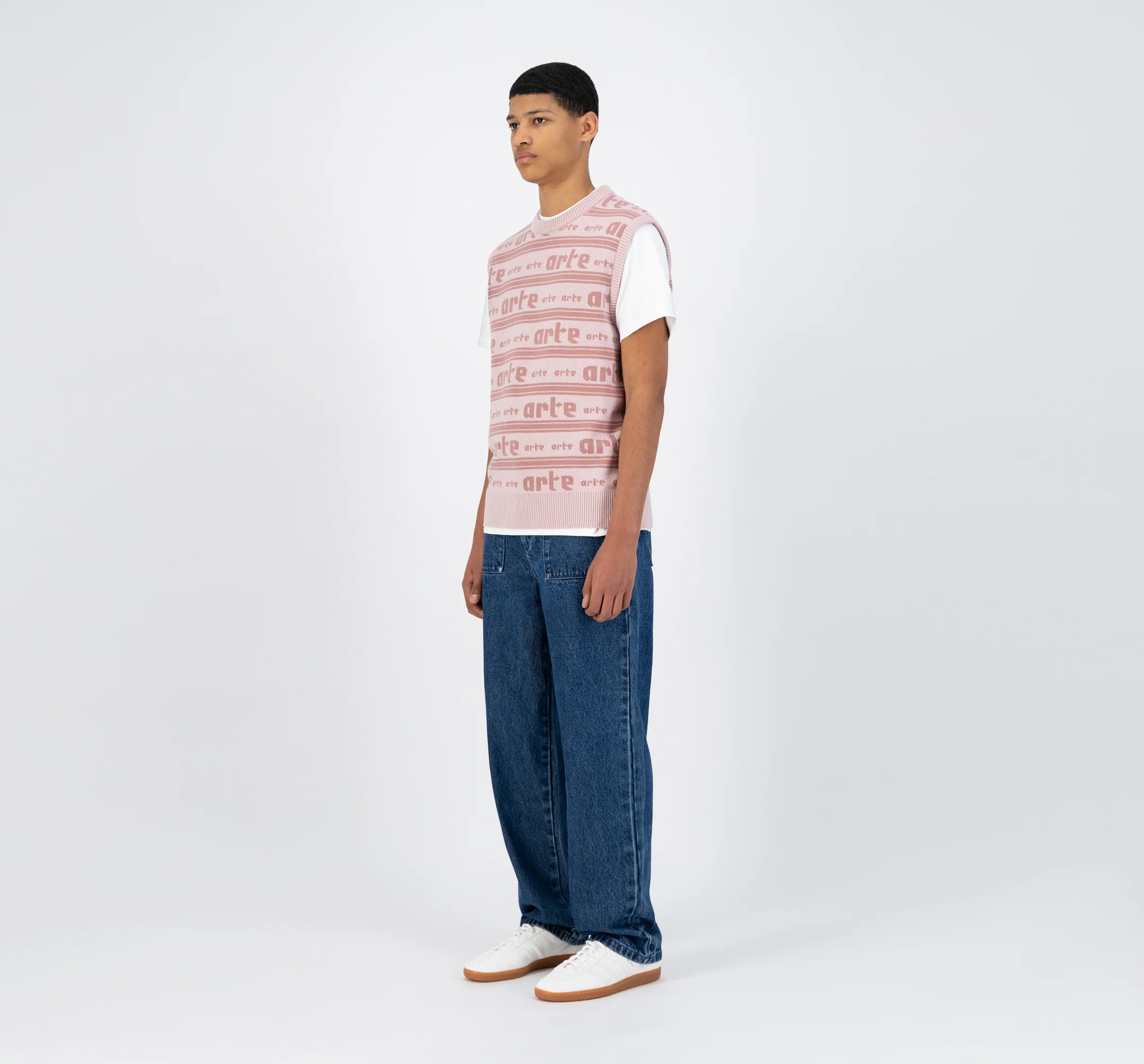 Karl Allover Knit - Pink - Image 5
