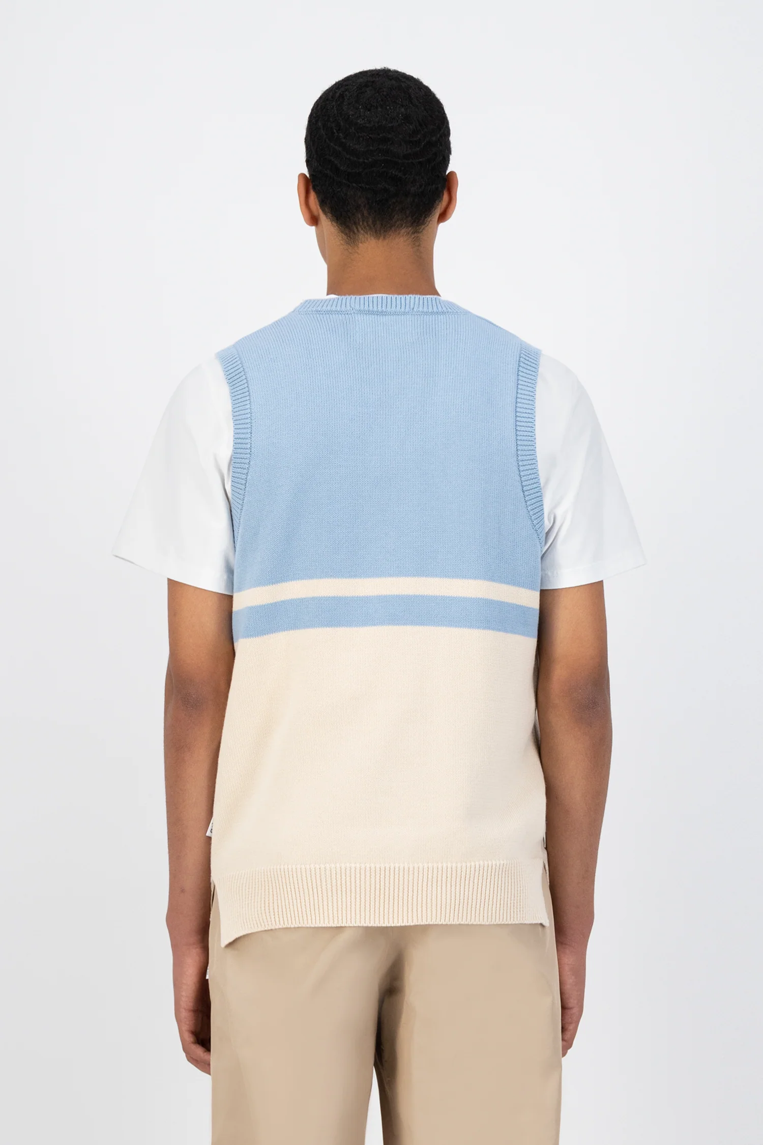 Karl Meio Knit - Skylight/Cream - Image 3