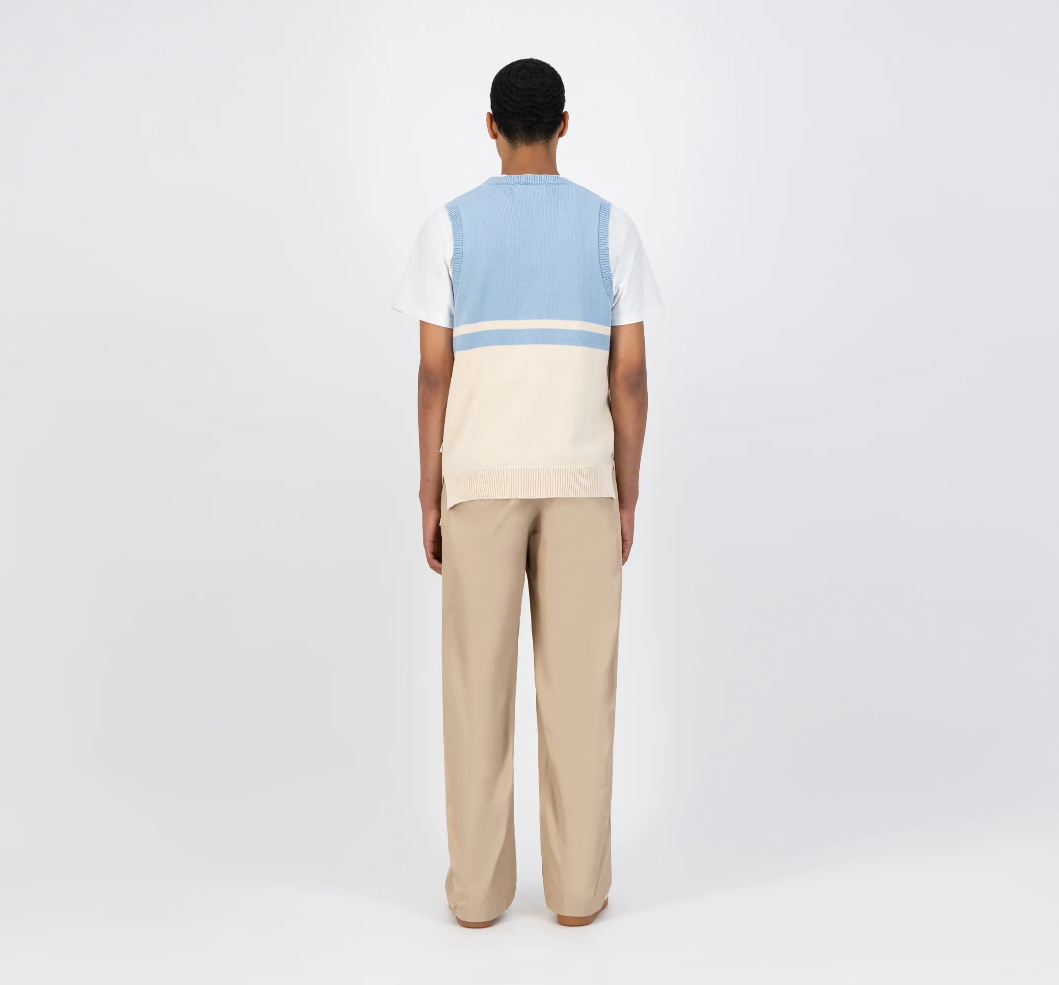Karl Meio Knit - Skylight/Cream - Image 6