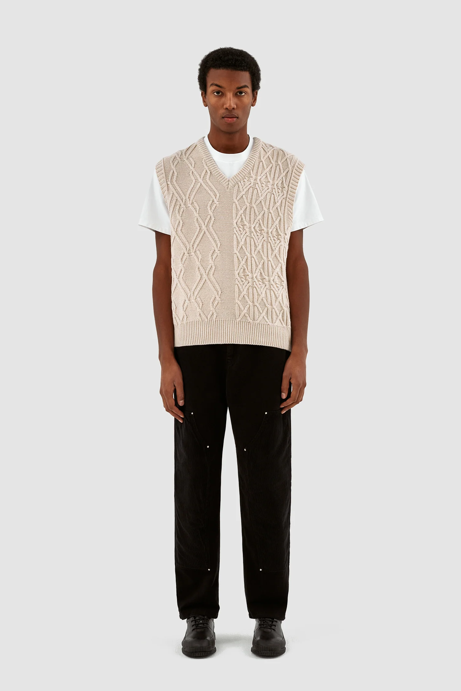 Karl Multi Knit - Cream - Image 3