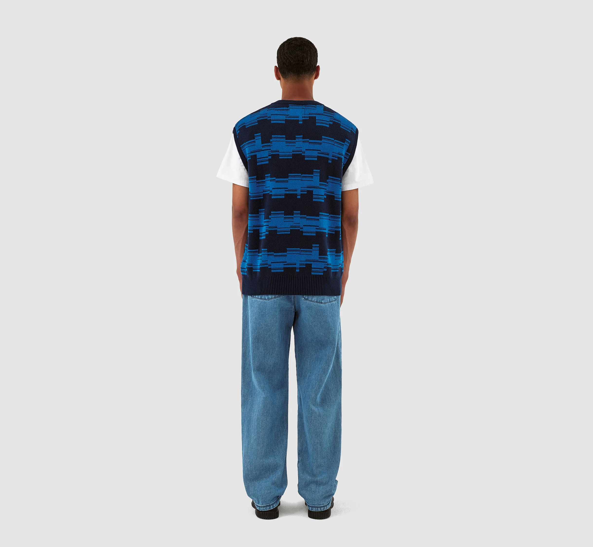Karl Tertis Knit - Navy/Blue - Image 6