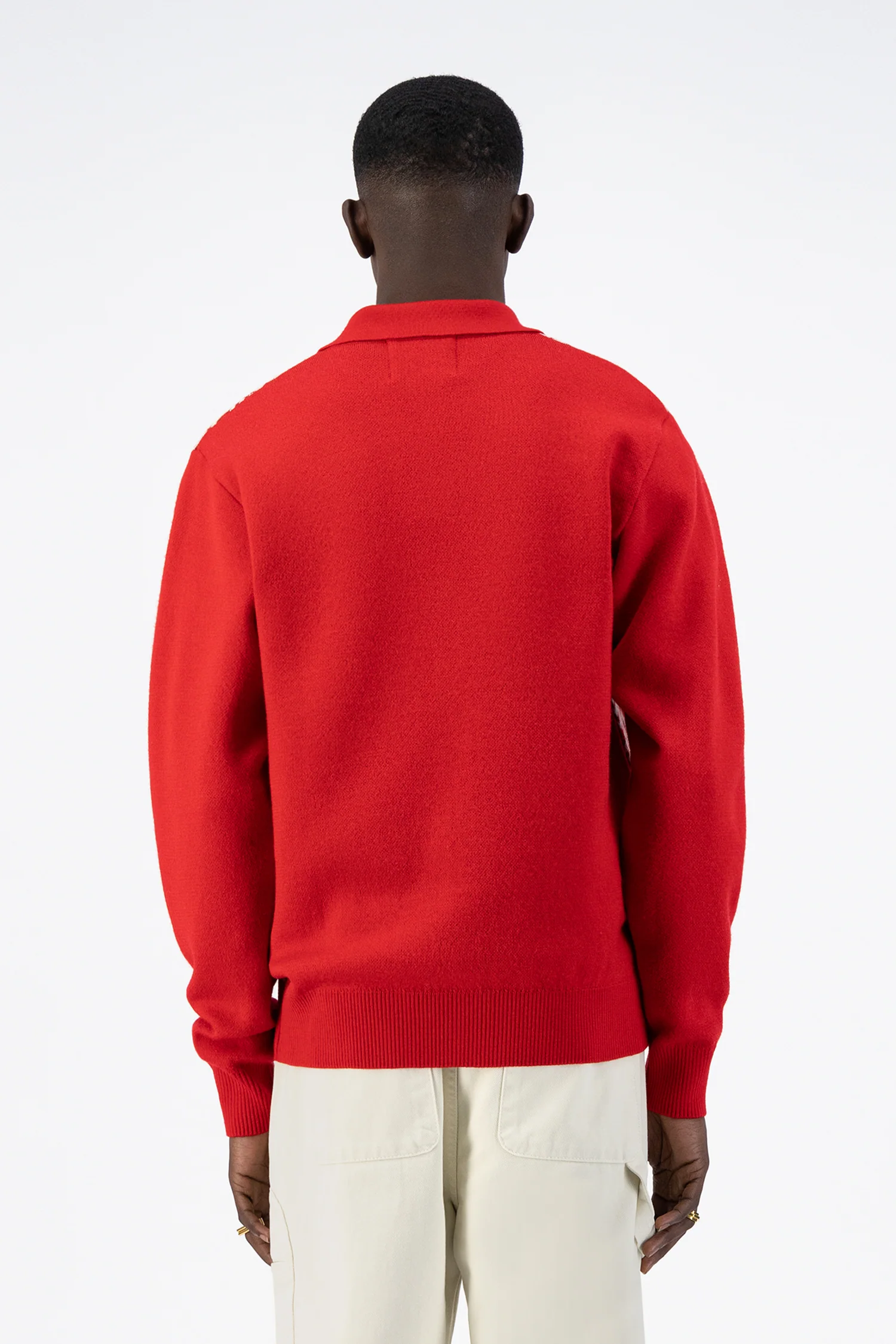 Karp Knit Cardigan - Red - Image 3
