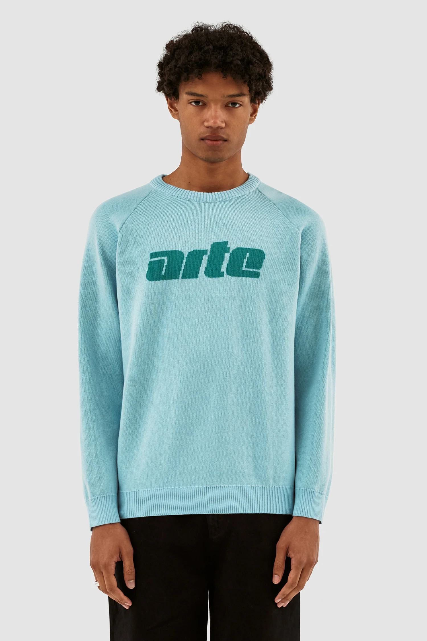 Klee Logo Sweater - Light Blue/Lake Blue - Image 2