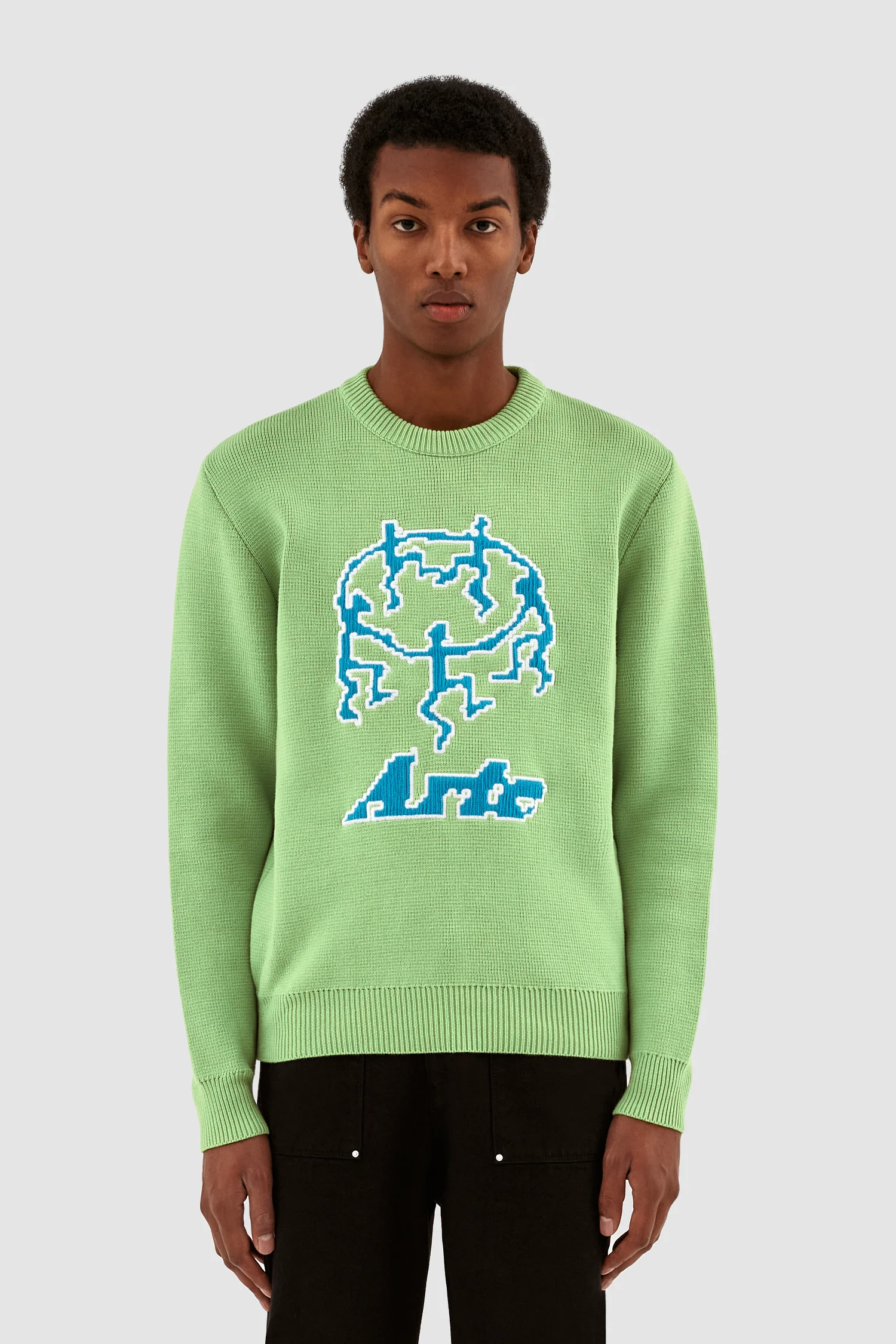 Kobe Pixel Dancers Sweater - Light Green - Image 2