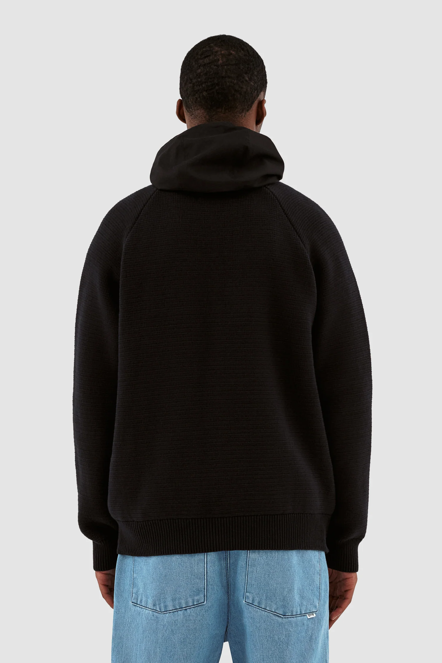 Kole Knit Hoodie - Black - Image 3