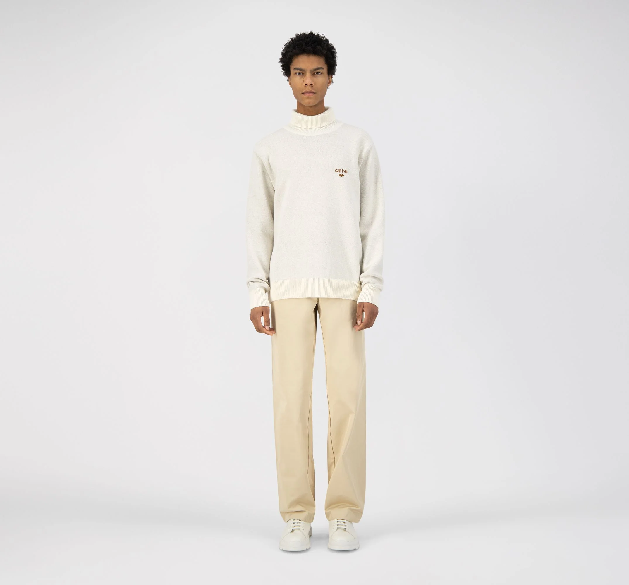 Kole Knitwear Sweater - Creme - Image 4