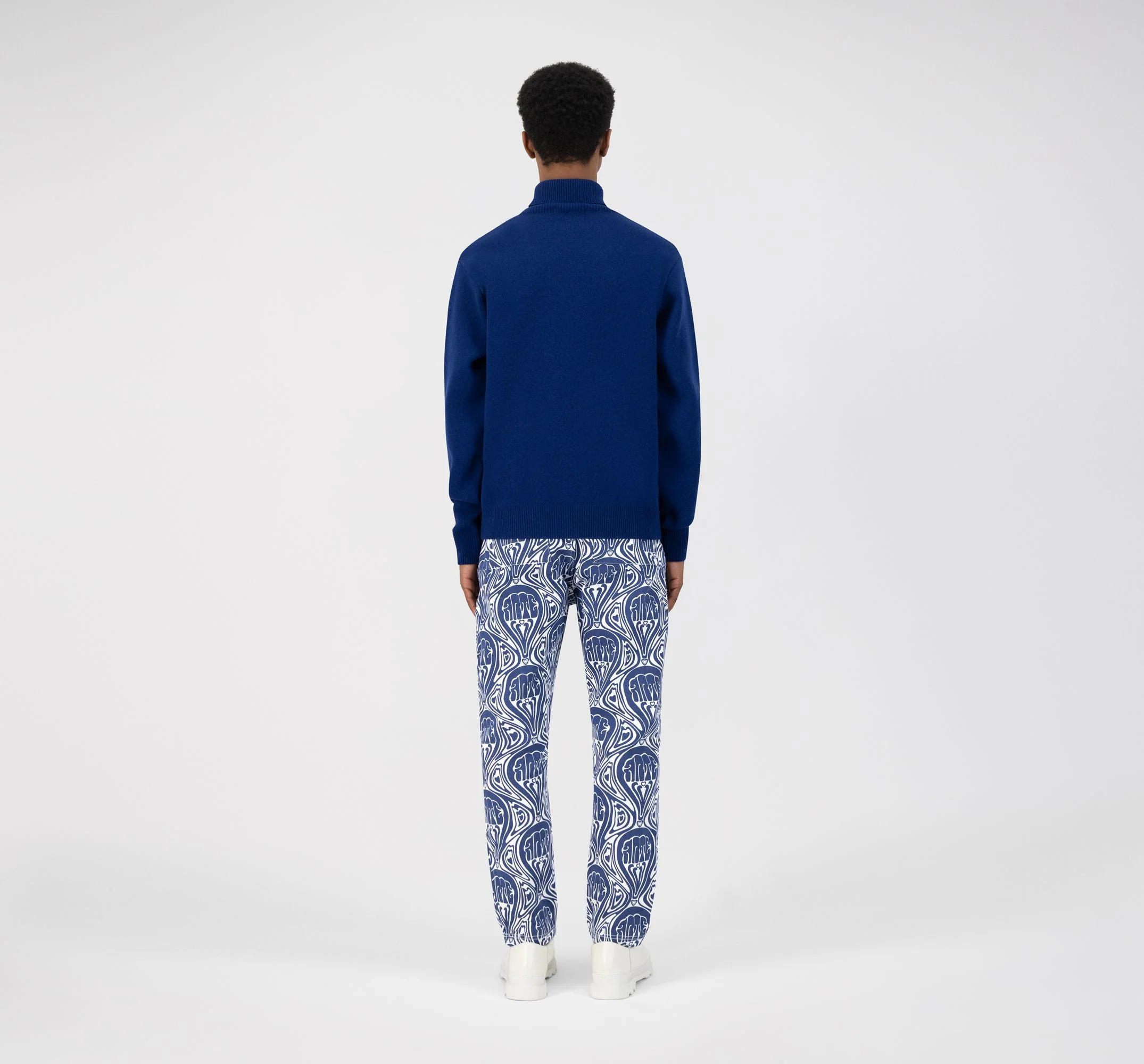 Kole Knitwear Sweater - Navy - Image 5