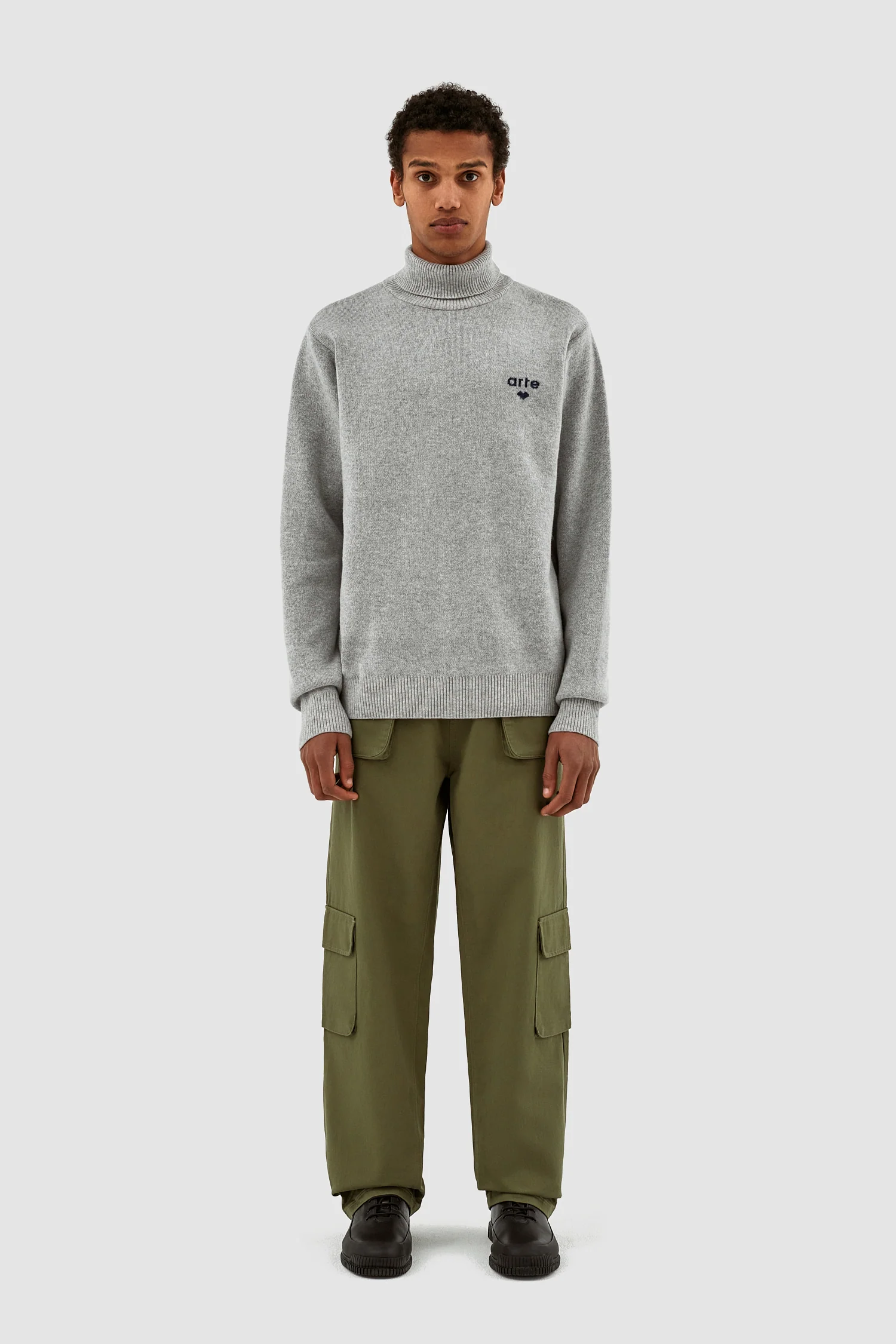 Kole Logo Sweater - Grey - Image 4