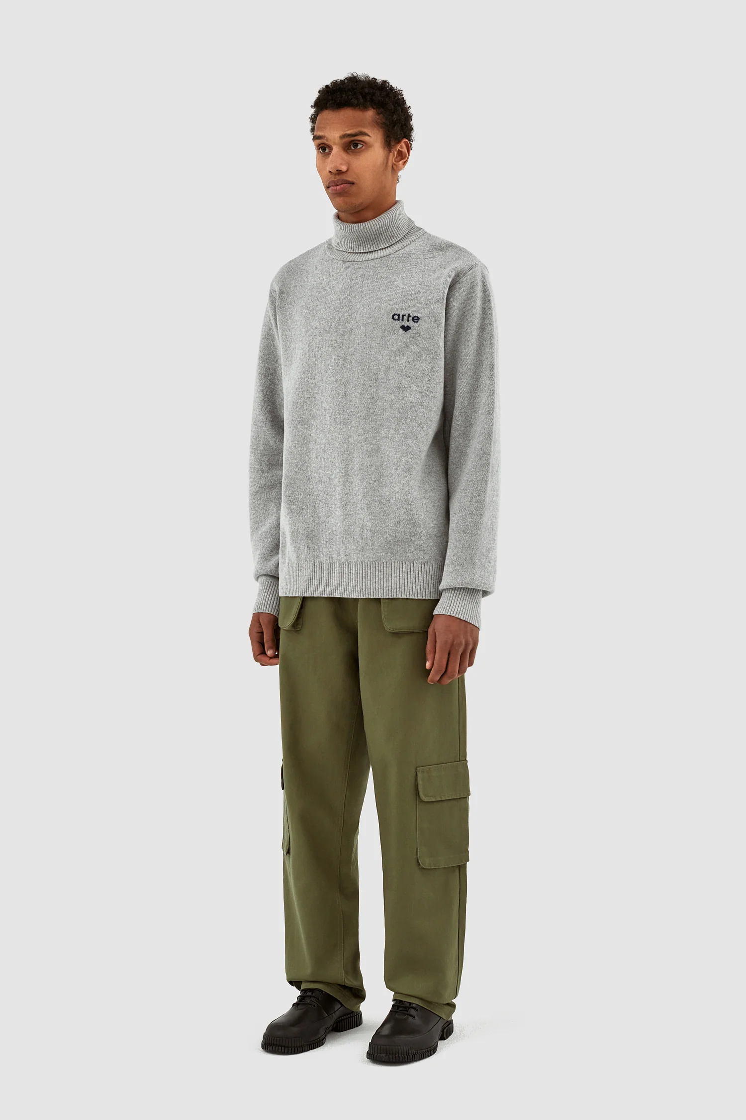 Kole Logo Sweater - Grey - Image 5