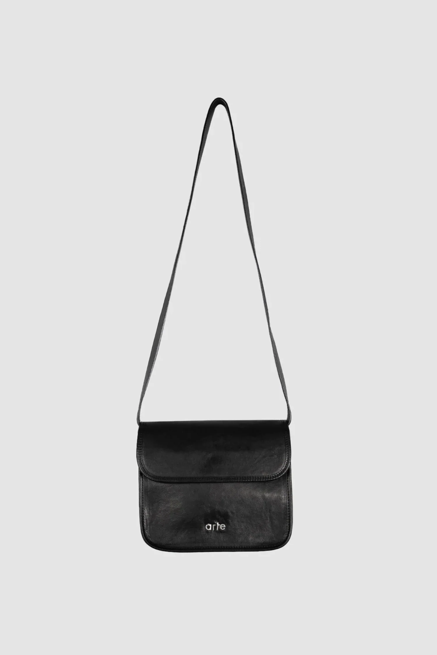 Leather Small Bag - Black - Image 2