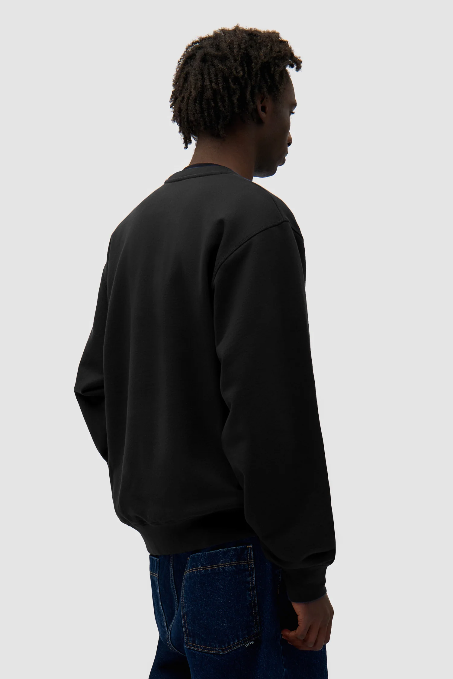 Logo Crewneck - Black - Image 3