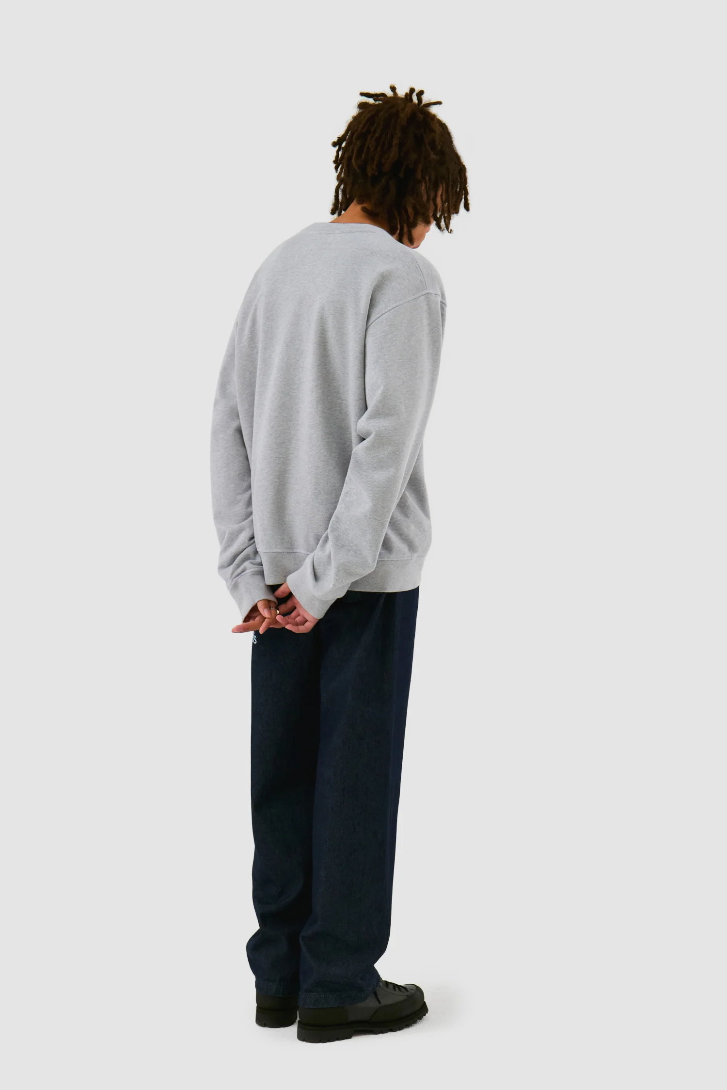 Logo Crewneck - Grey - Image 6