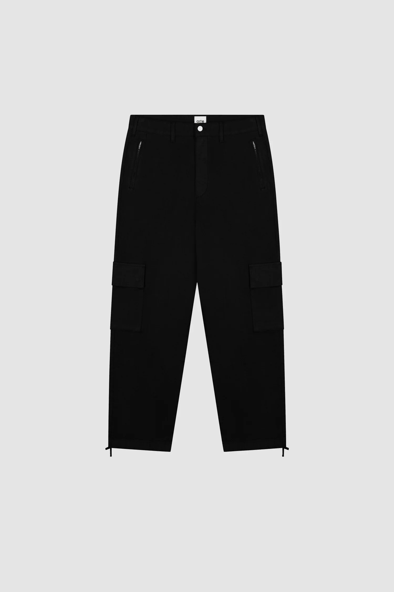Low Cargo Pants - Black - Image 8