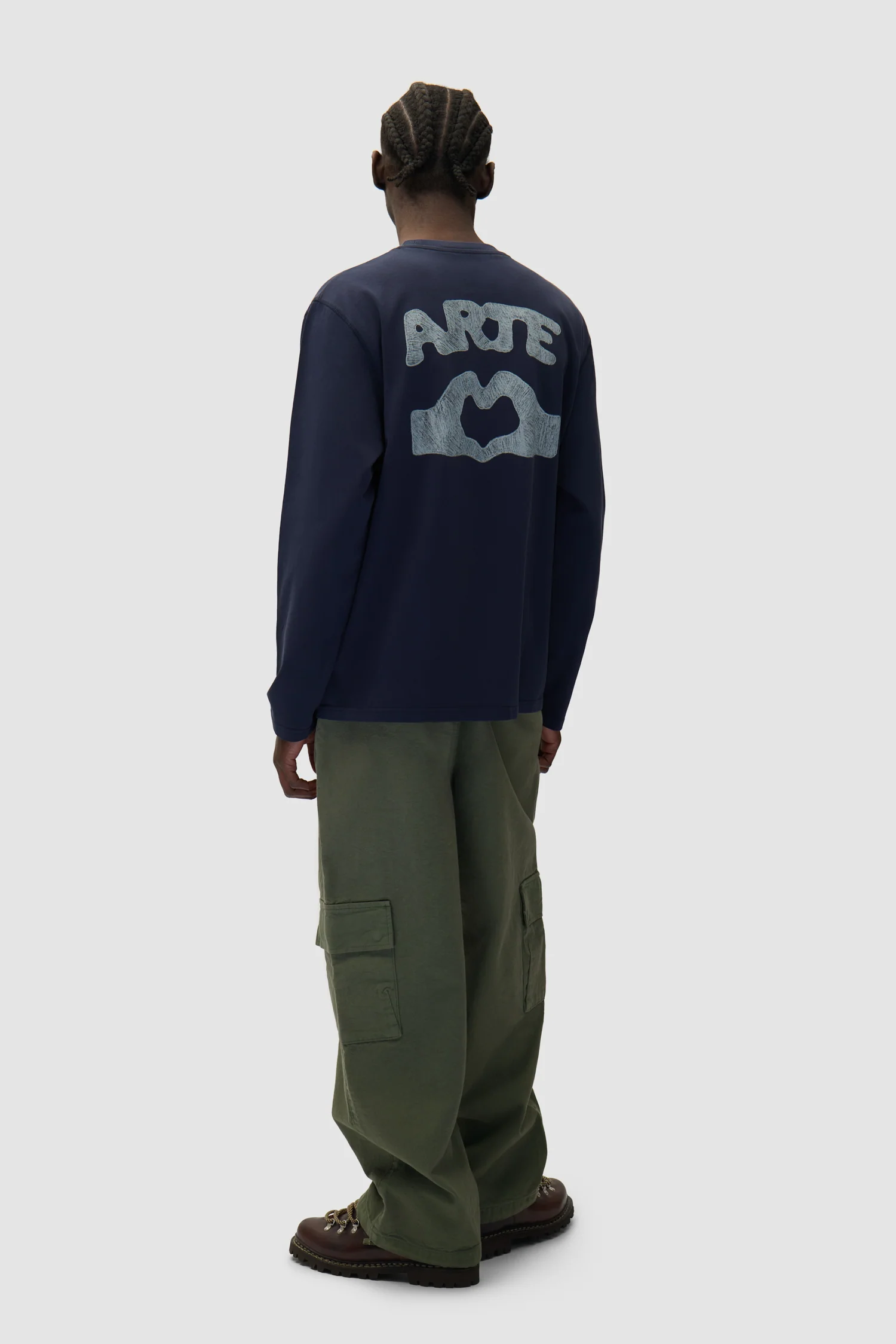 Low Cargo Pants - Green - Image 6
