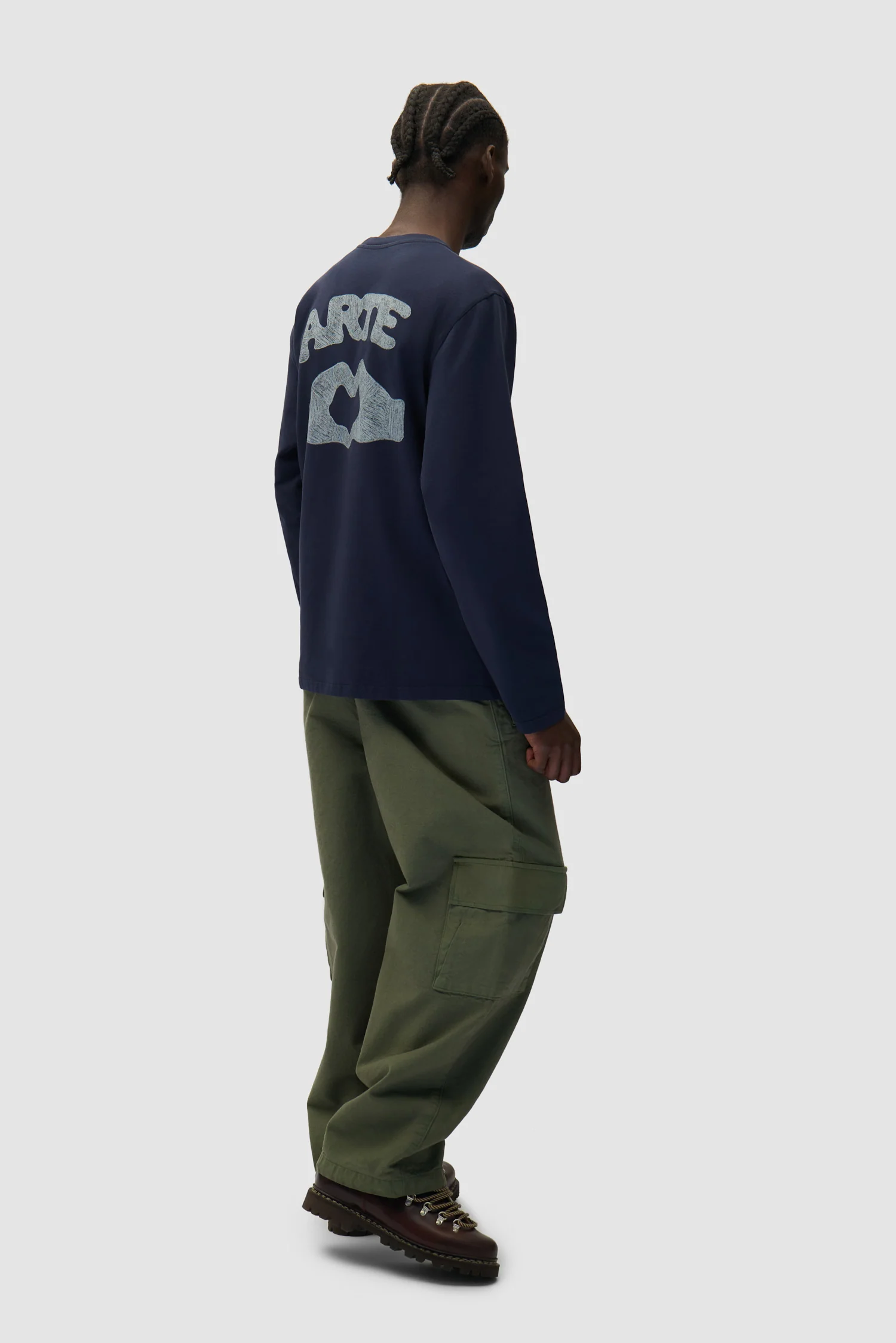Low Cargo Pants - Green - Image 7