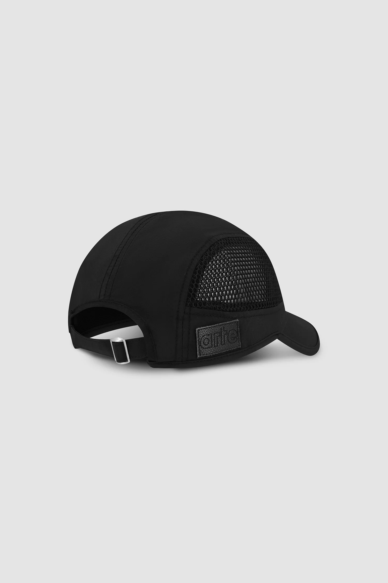 Mesh 5Panel cap - Black - Image 3
