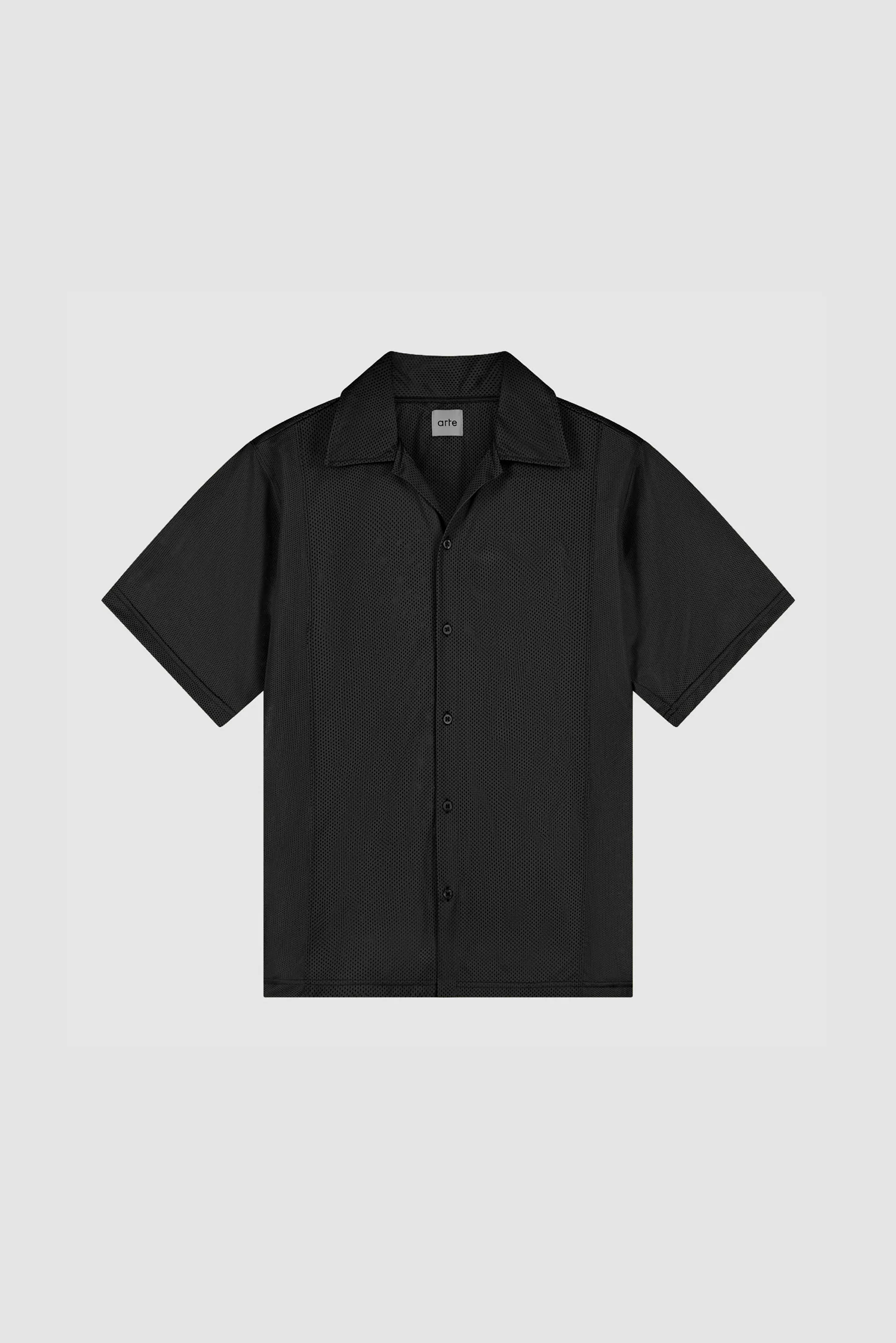 Mesh Shirt - Black - Image 9