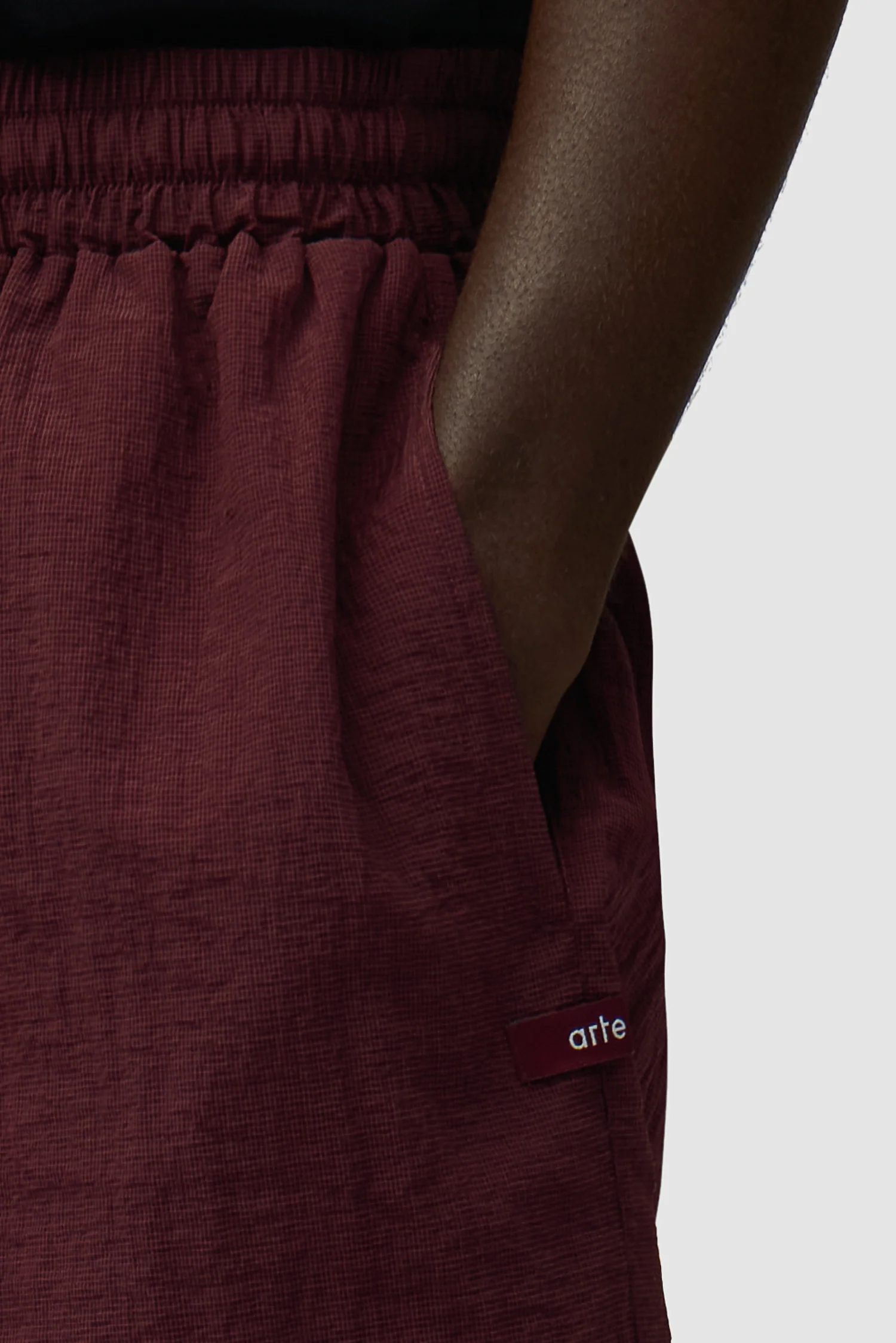 Mesh Shorts - Bordeaux - Image 9