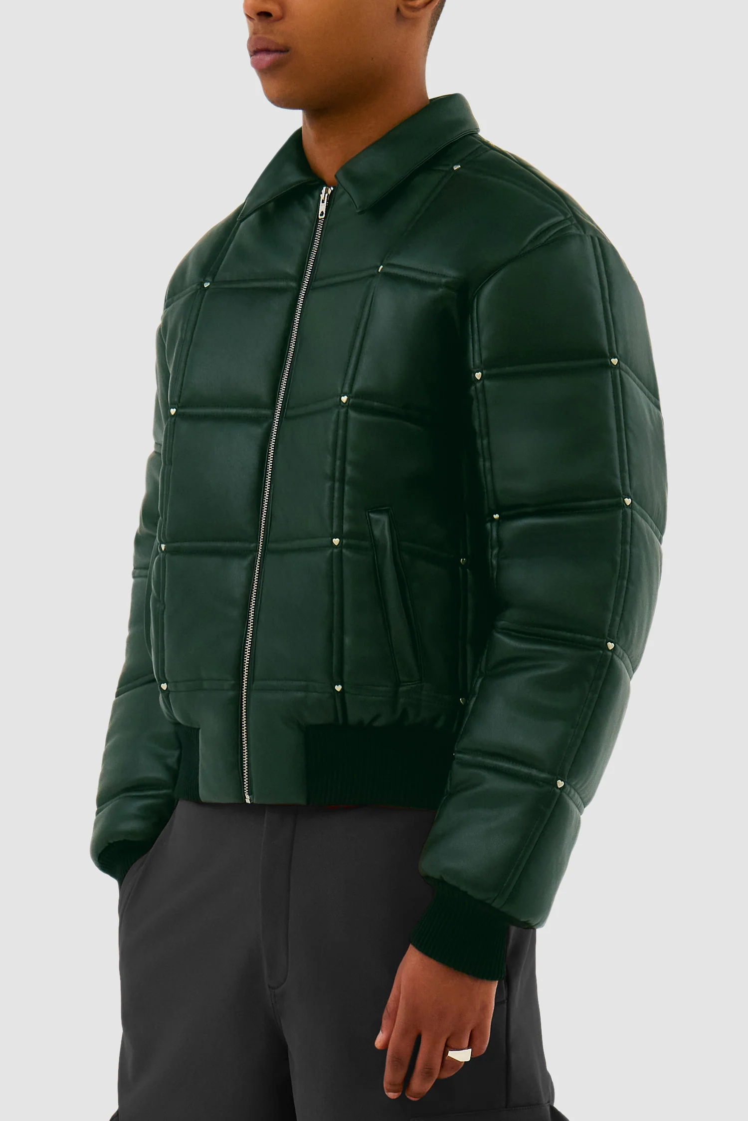 Metal Hearts Jacket - Green - Image 6