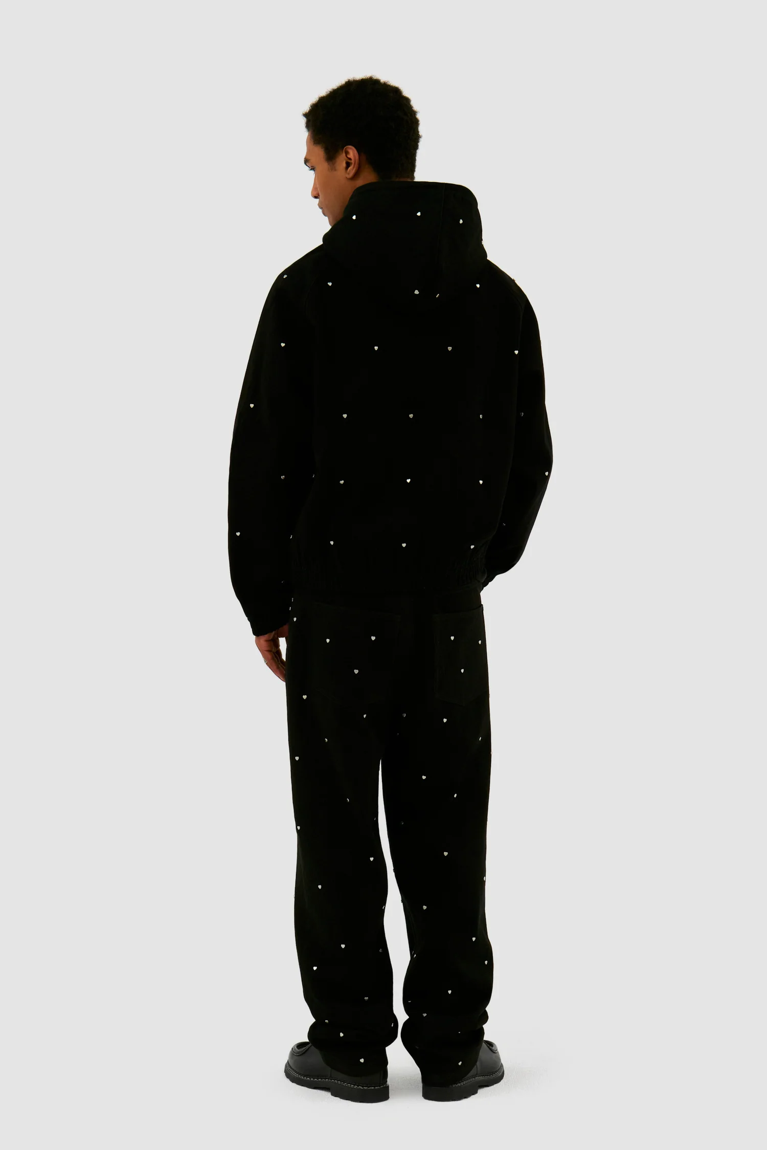 Metal Hearts Jeans - Black - Image 5