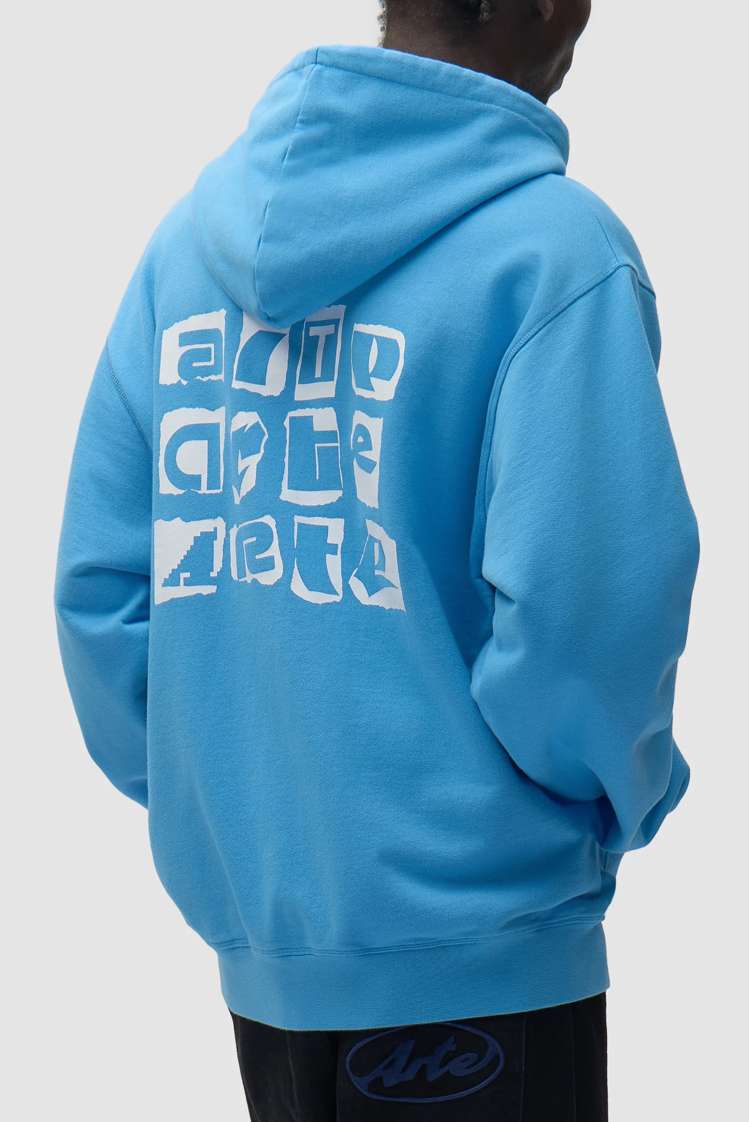 Multi Back Logo Hoodie - Blue - Image 7