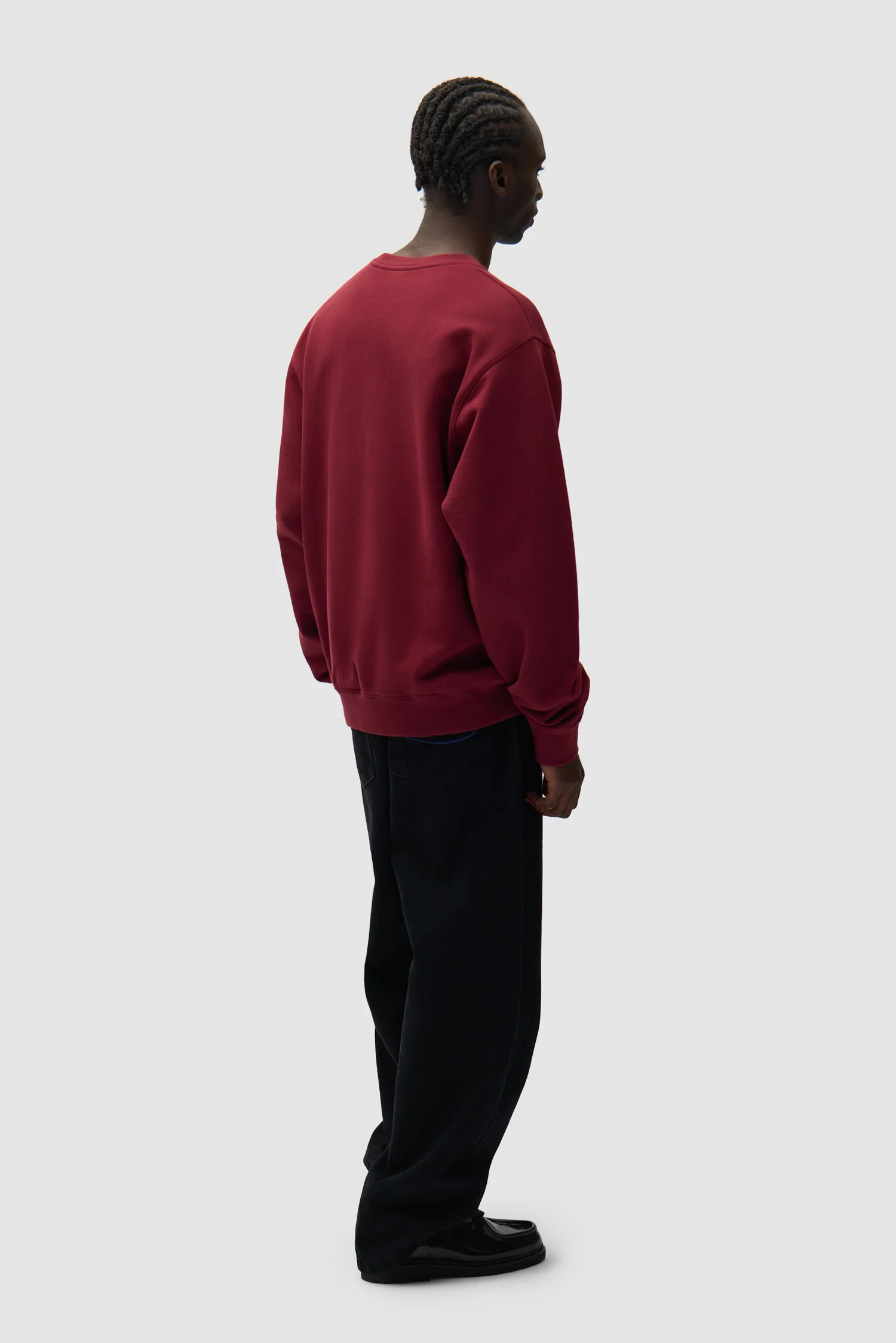 Multi Logo Crewneck - Bordeaux - Image 6