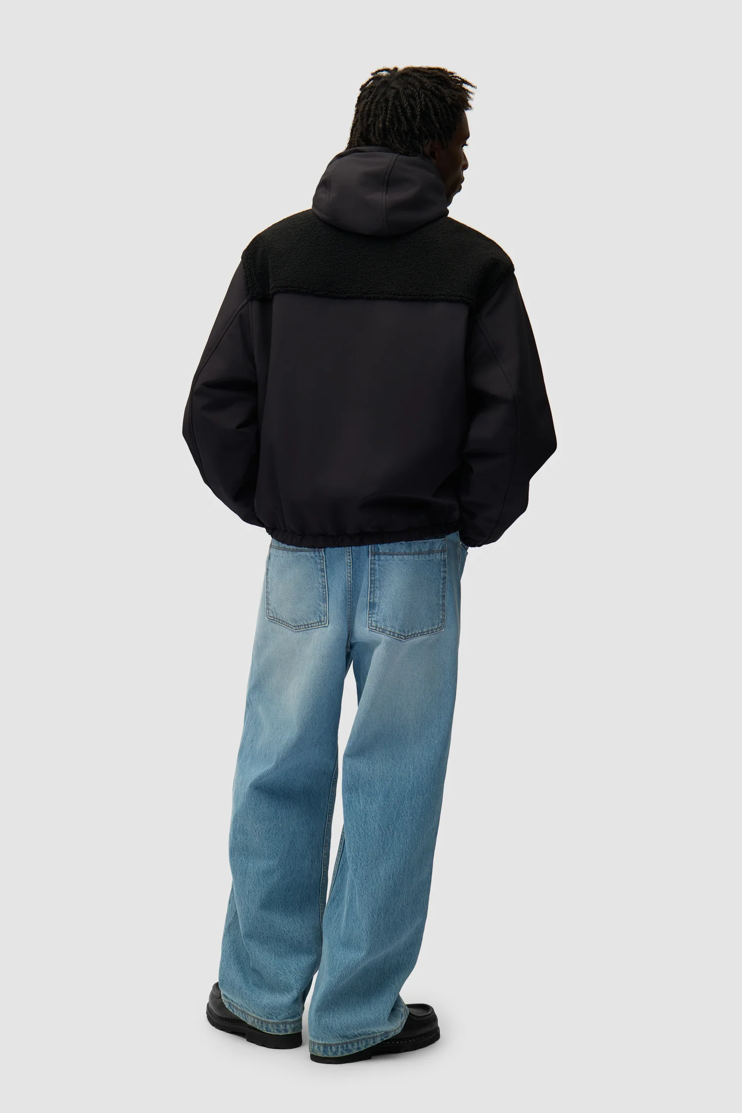 Nylon Technical Jacket - Black - Image 12