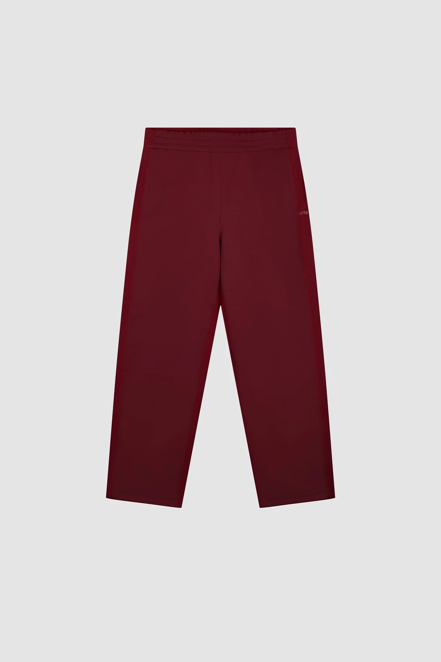 Nylon Track Pants - Bordeaux - Image 9