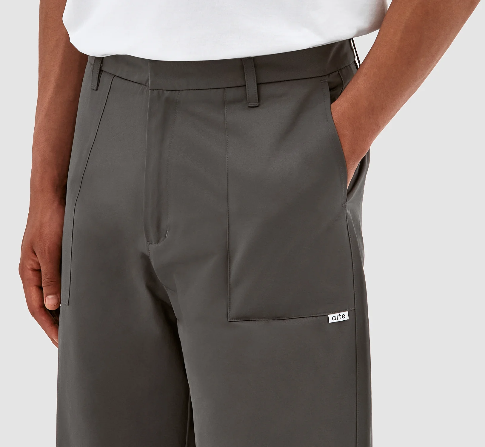 Packer Pocket Pants - Grey - Image 4