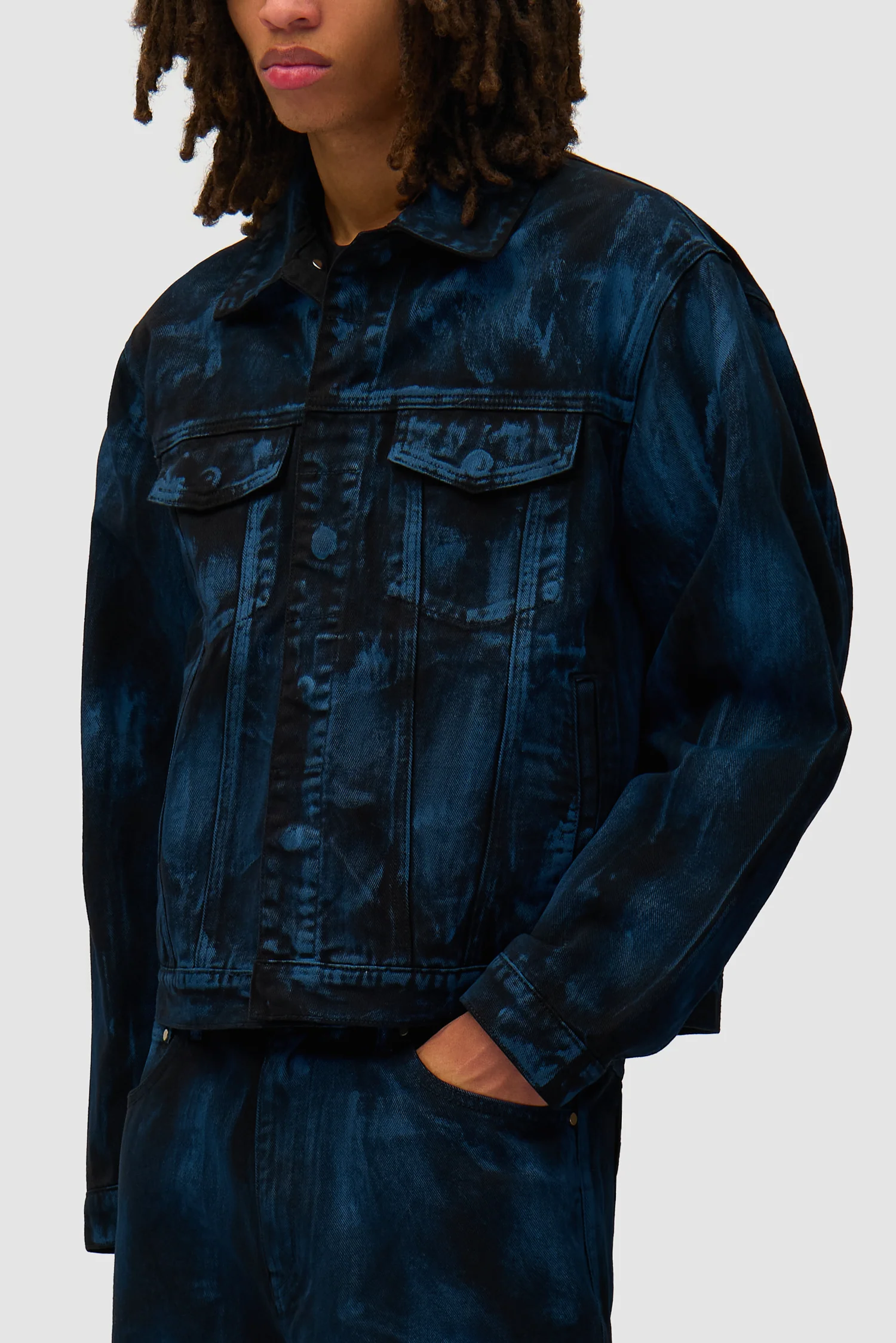 Paint Jacket - Black - Image 7