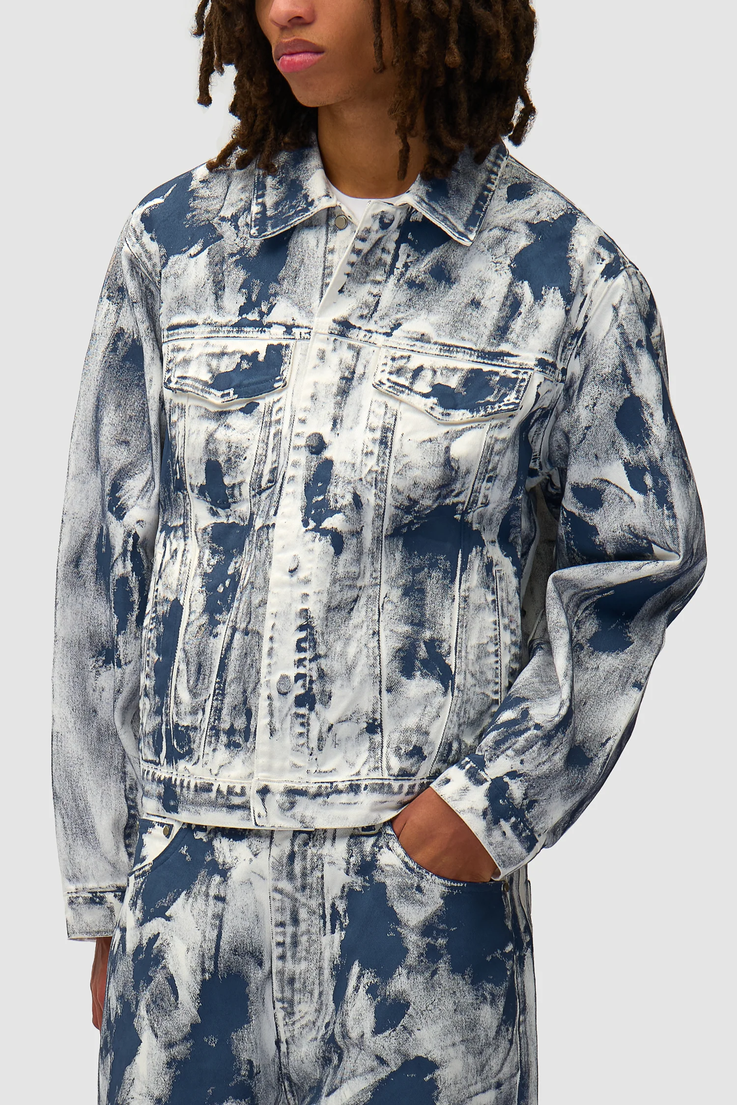 Paint Jacket - White - Image 7