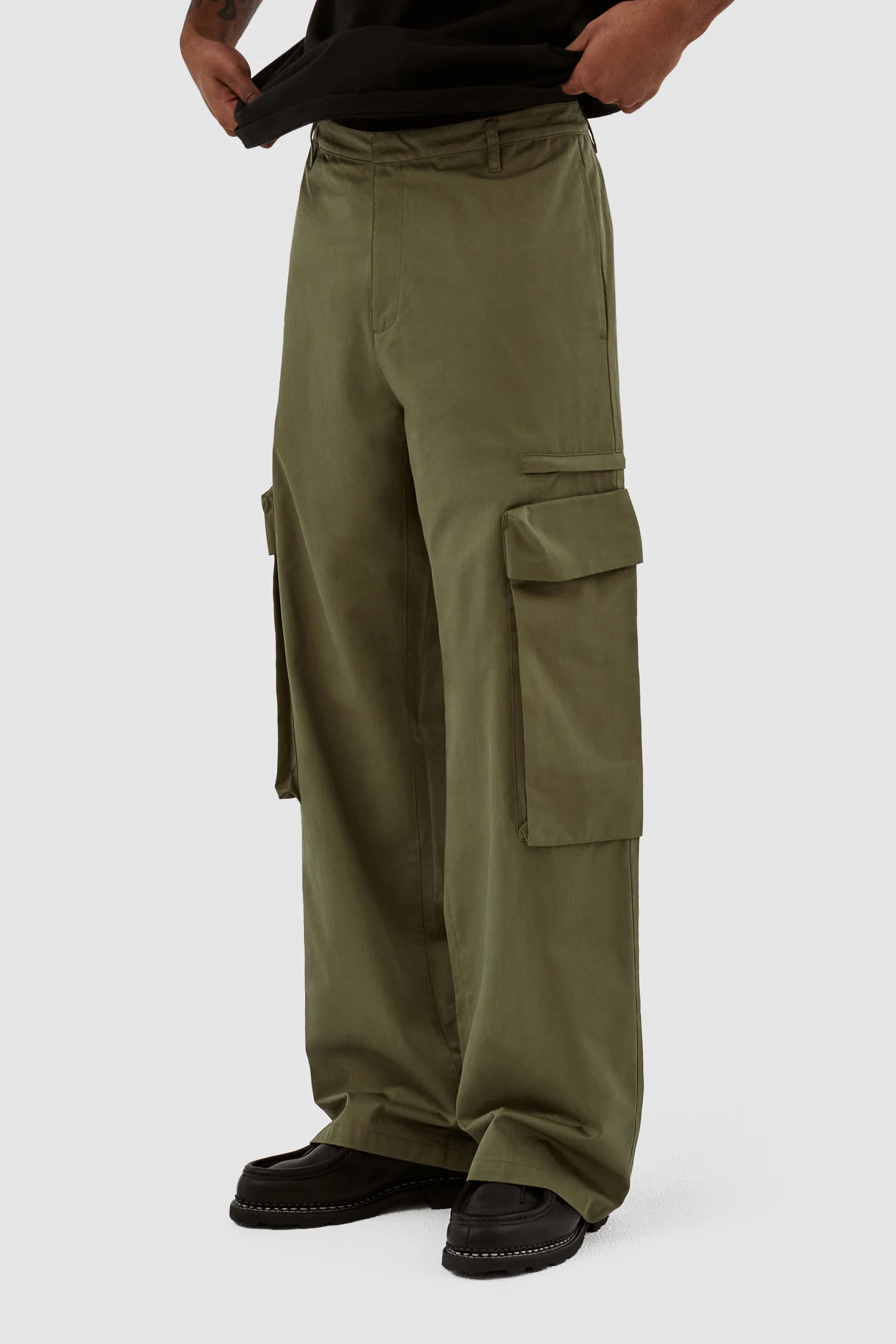Park Pocket Pants - Dark Green - Image 8