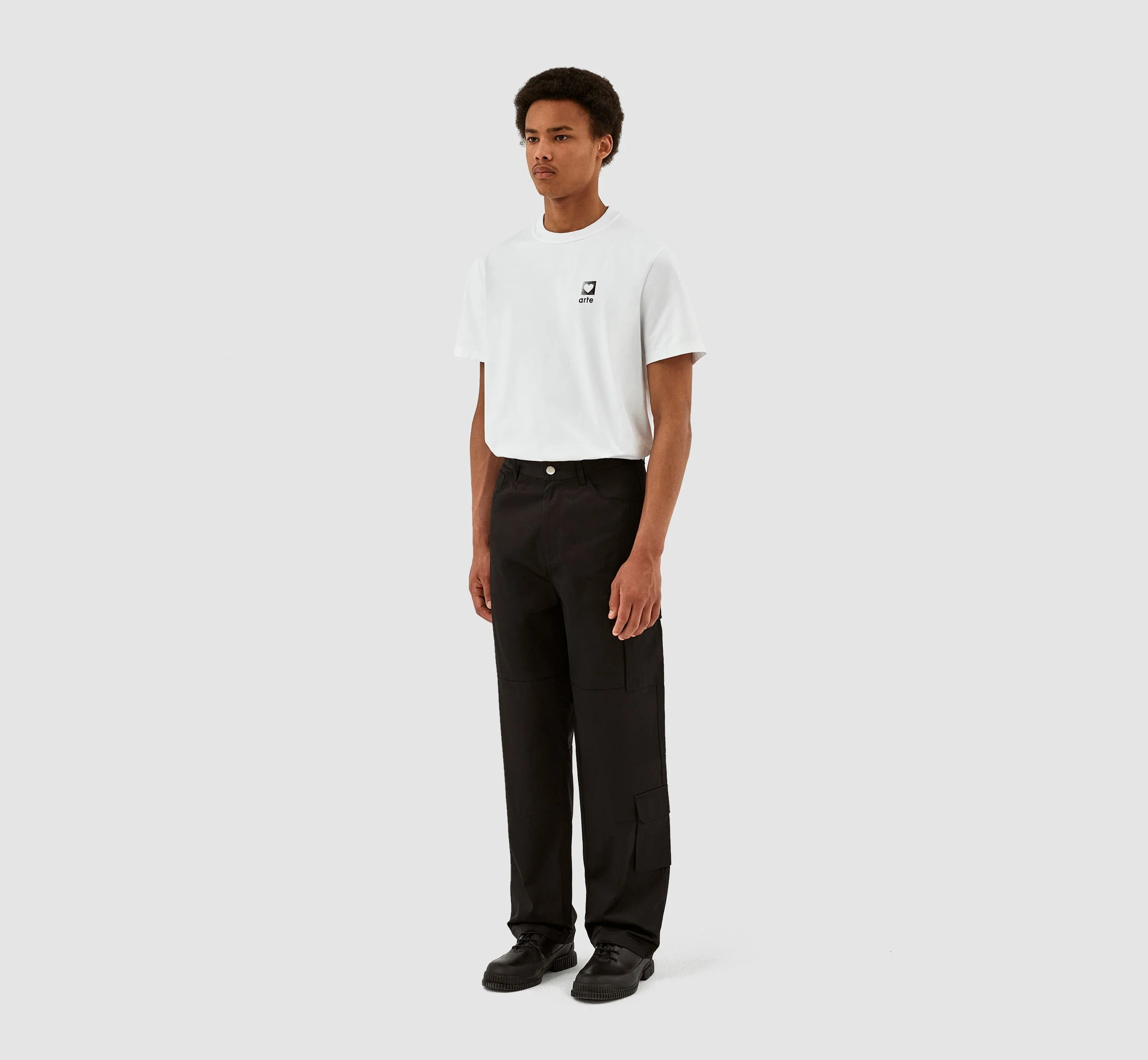 Patrick Double Pocket Pants - Black - DEFECT - Image 4