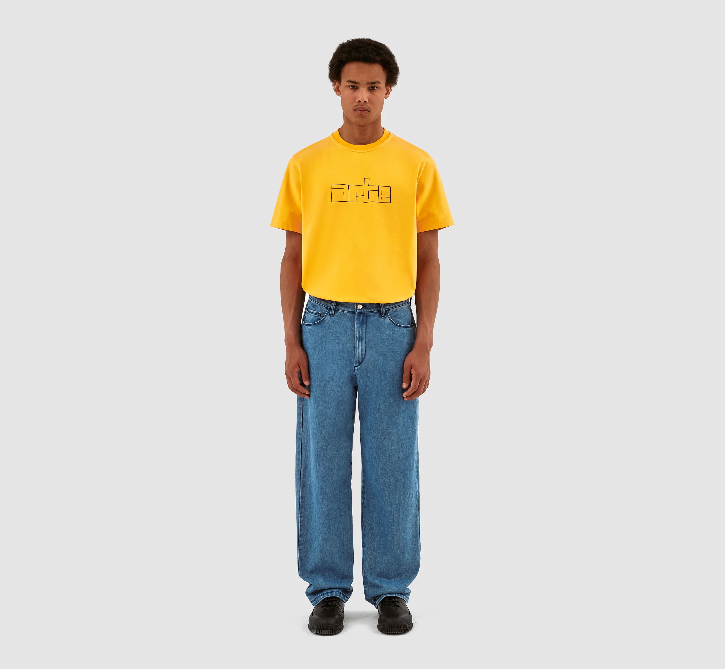 Paul Heart Logo Pants - Beach Blue - Image 4