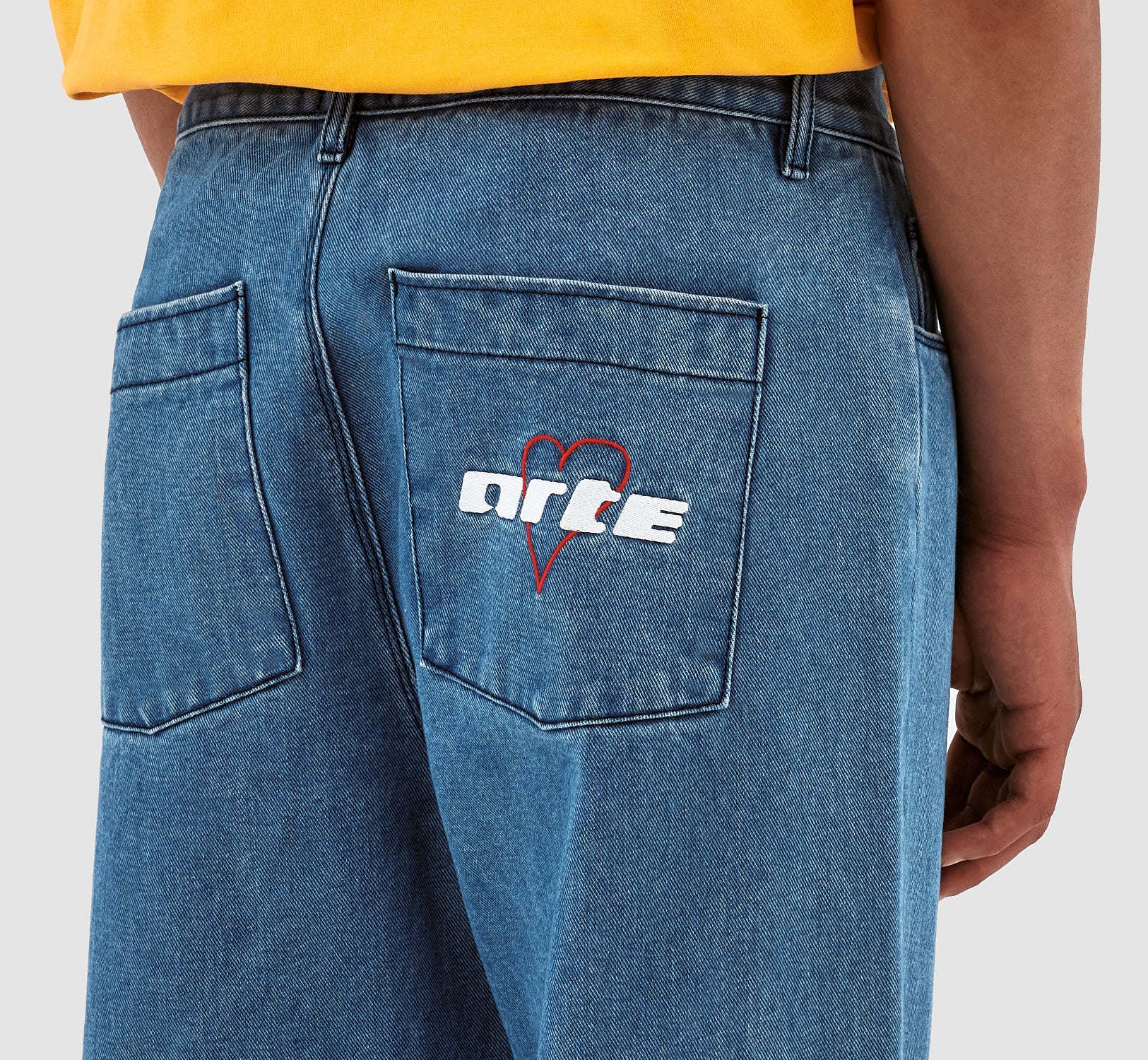 Paul Heart Logo Pants - Beach Blue - Image 6