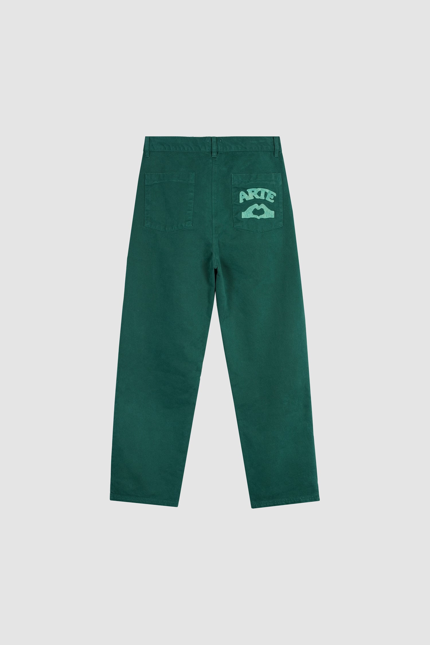 Paul Pocket Logo Pants - Green - Image 8