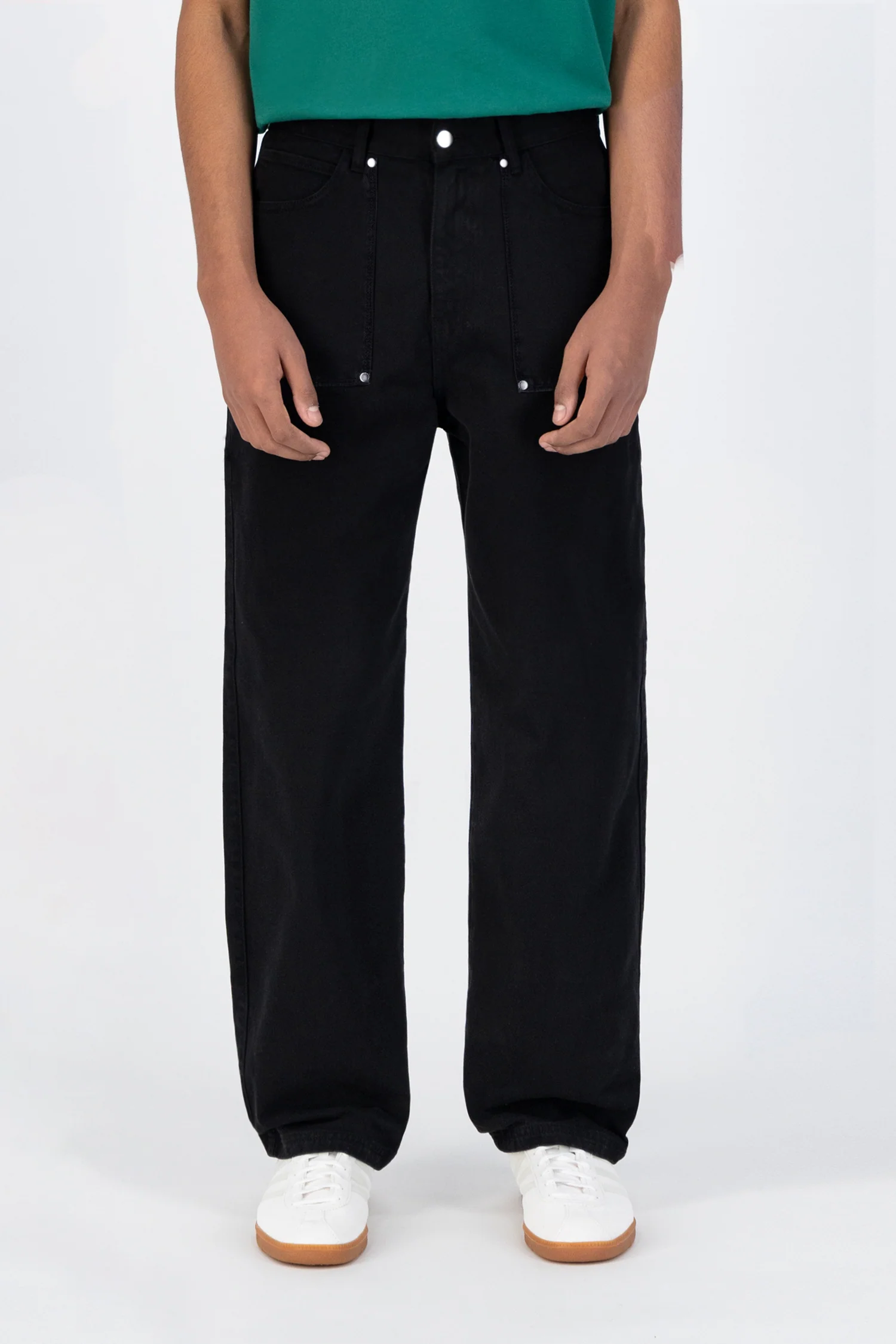 Perri Pocket Pants - Black - Image 2