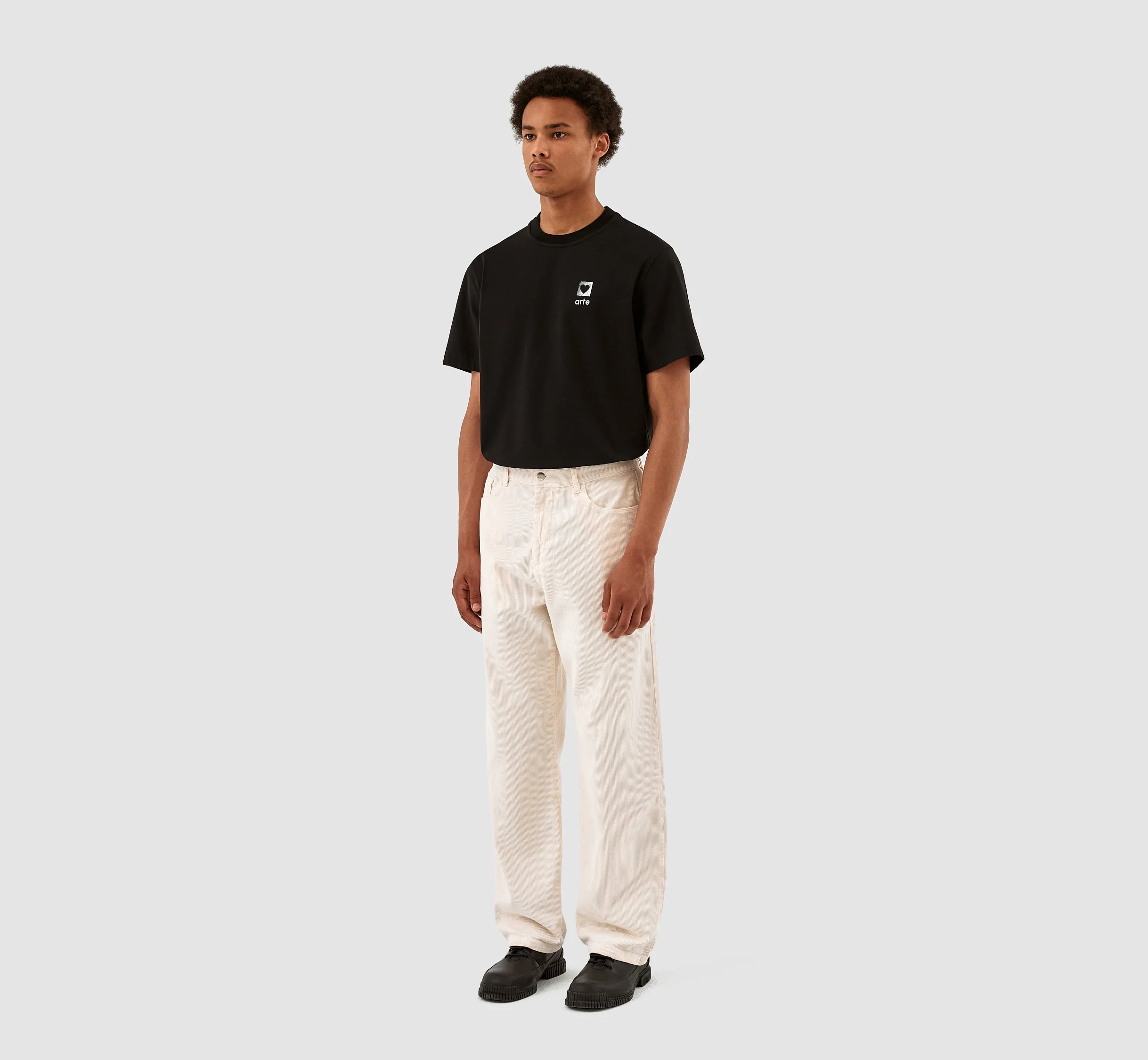 Perry Corduroy Pants - Cream - Image 6