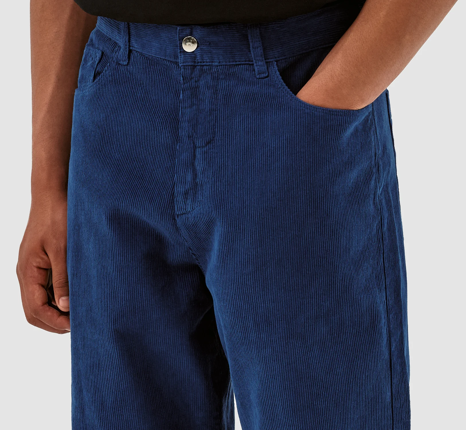 Perry Corduroy Pants - Navy - Image 4