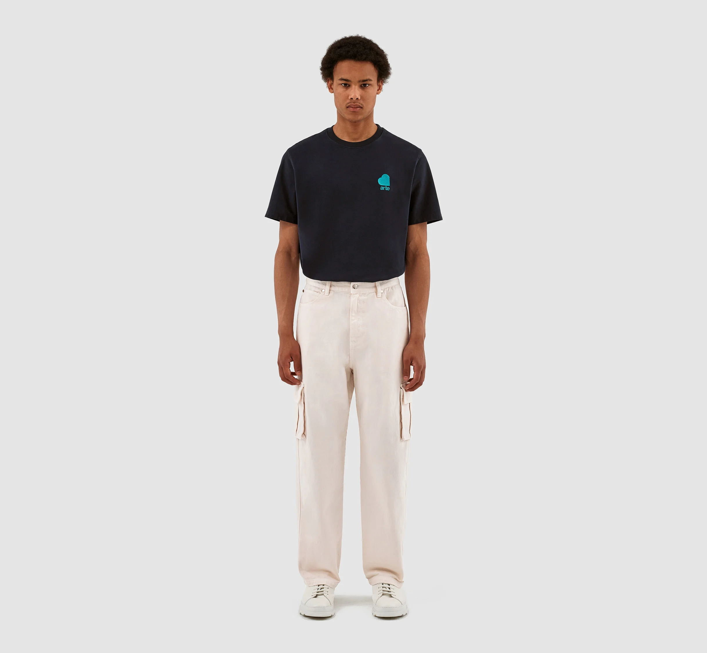 Peter Detail Pocket - Cream - Image 5