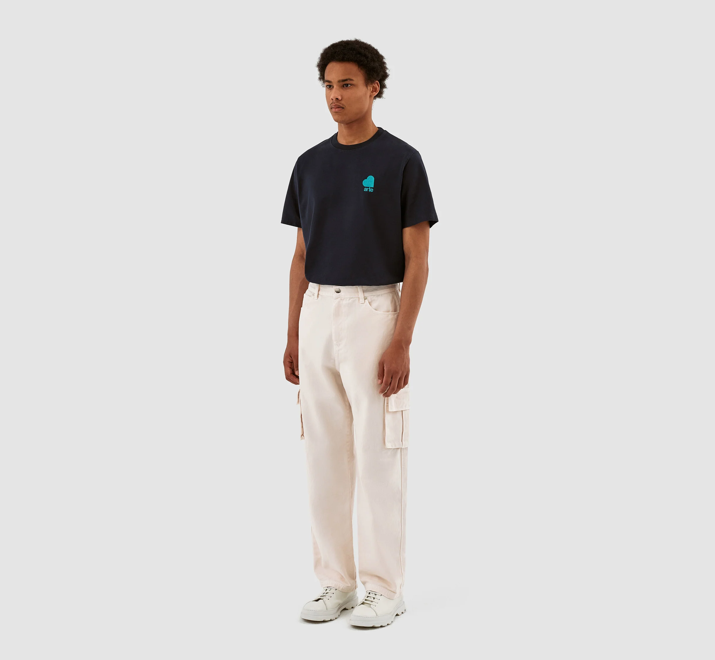 Peter Detail Pocket - Cream - Image 6