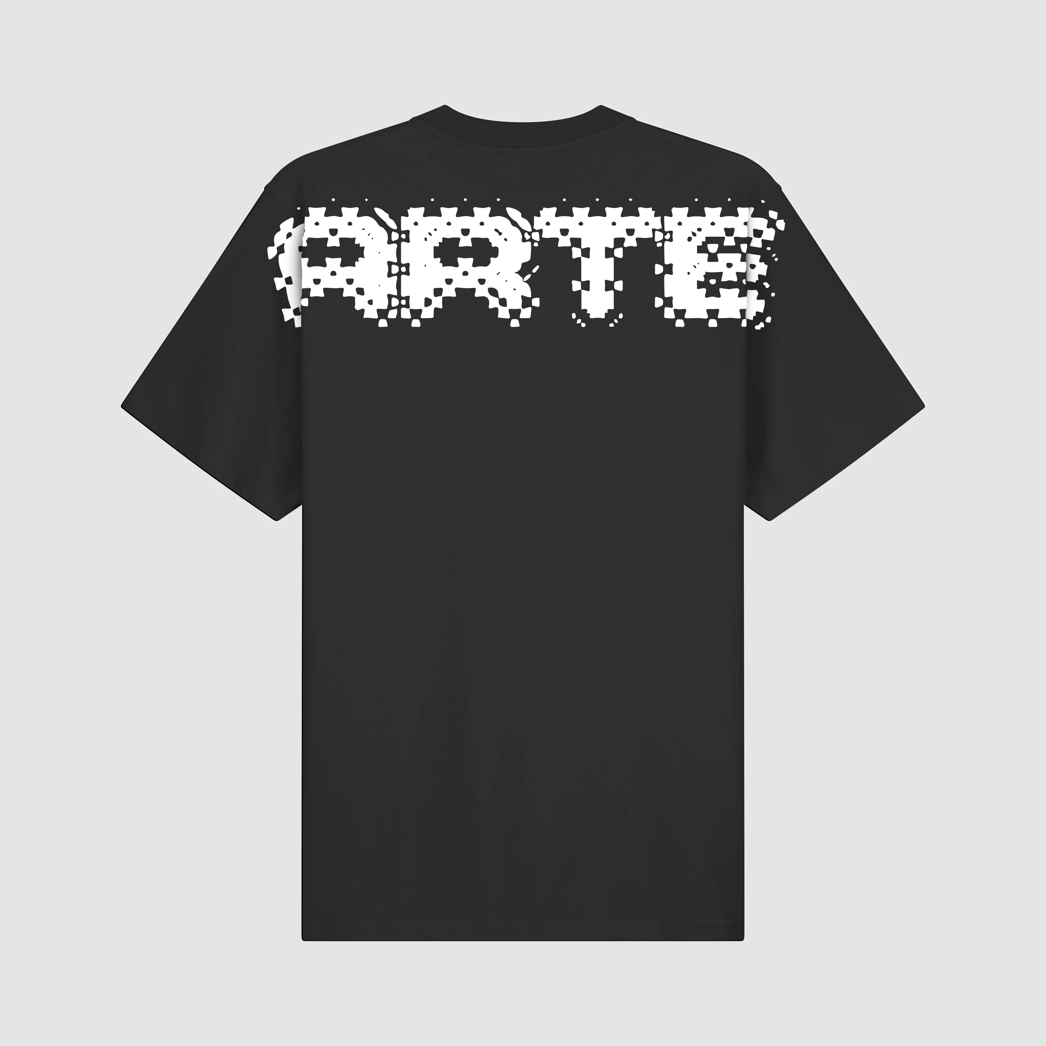 Pixel Back T-shirt - Black