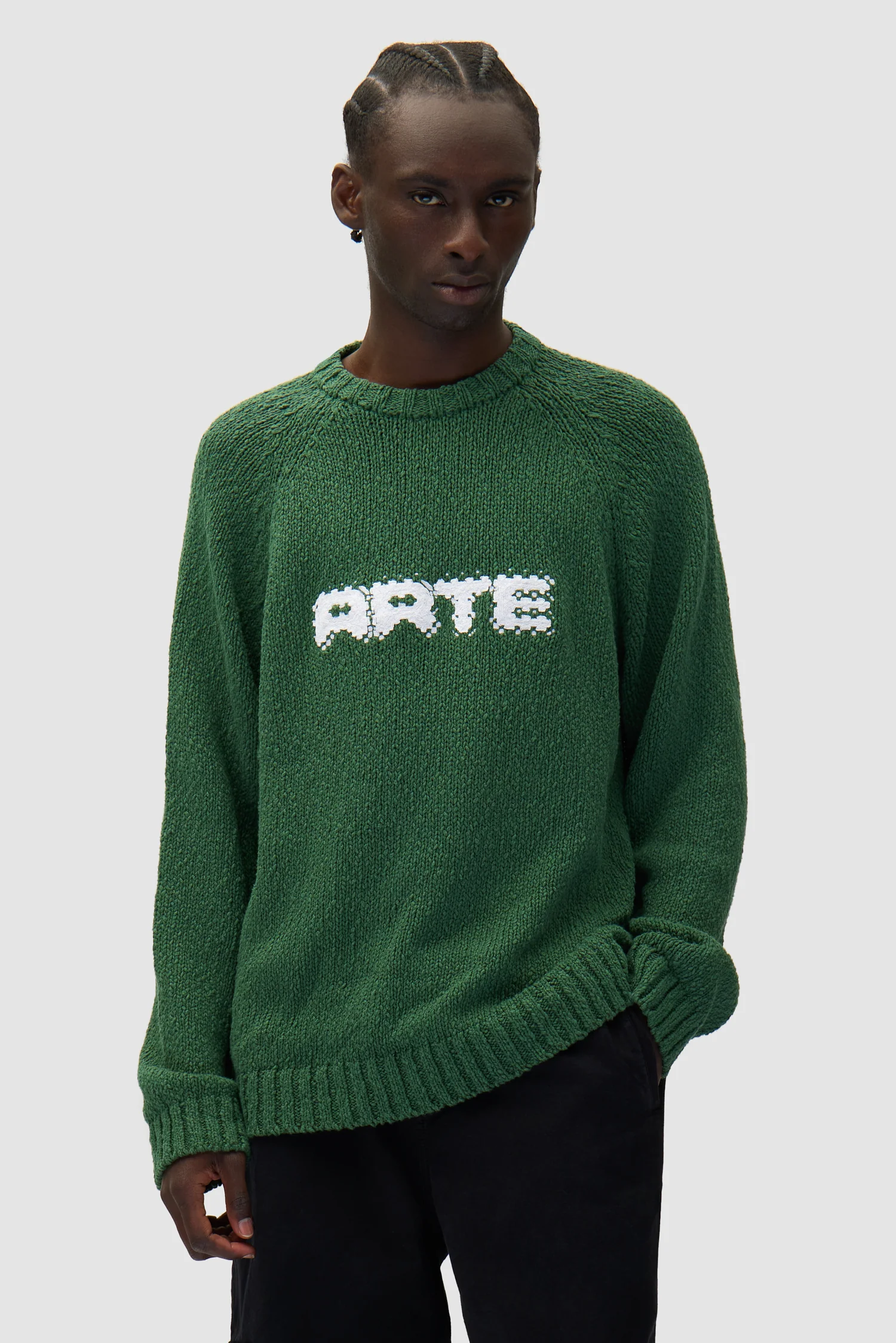 Pixel Front Knit - Green - Image 2
