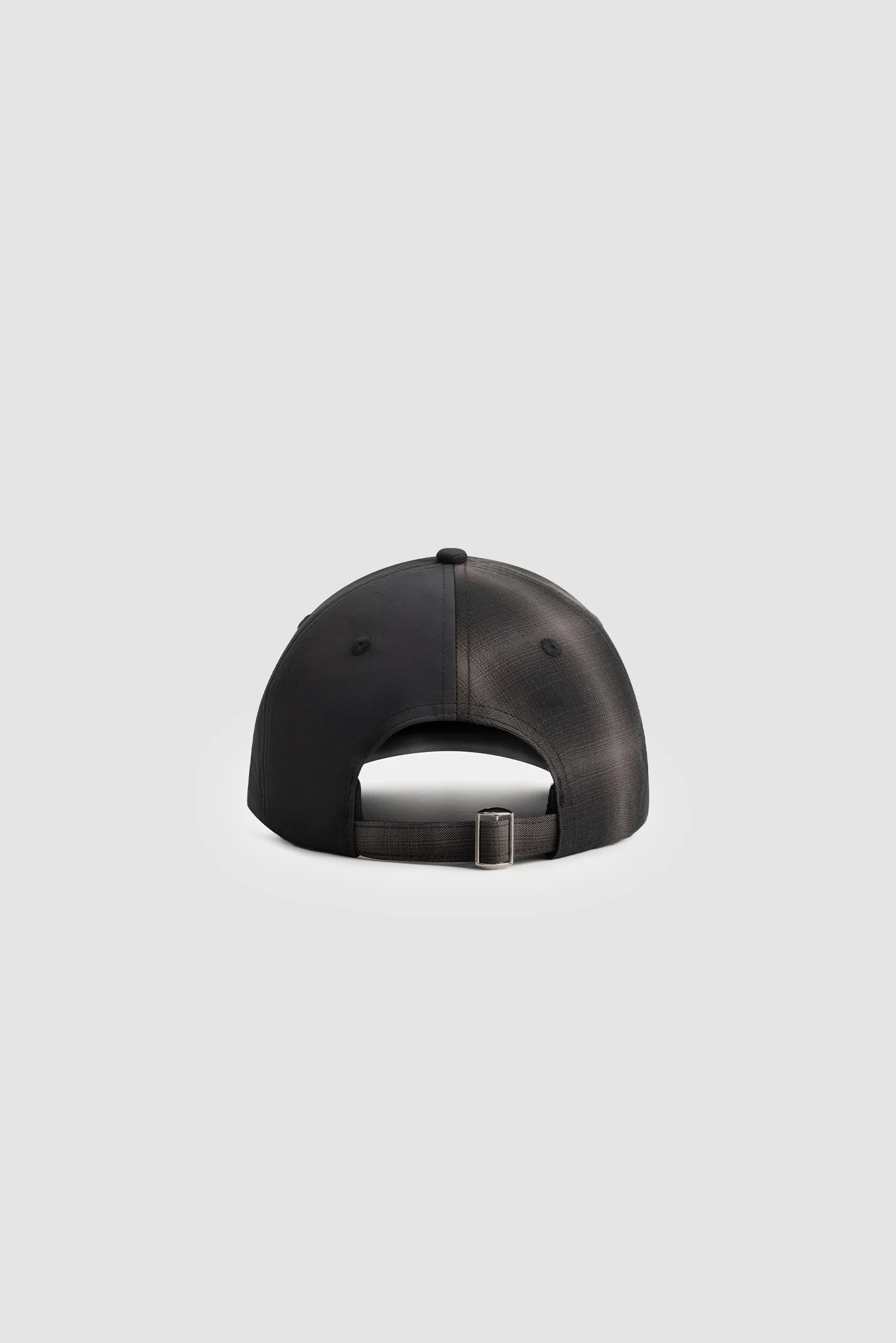 Plaided Nylon Cap - Black/Plaid - Image 3