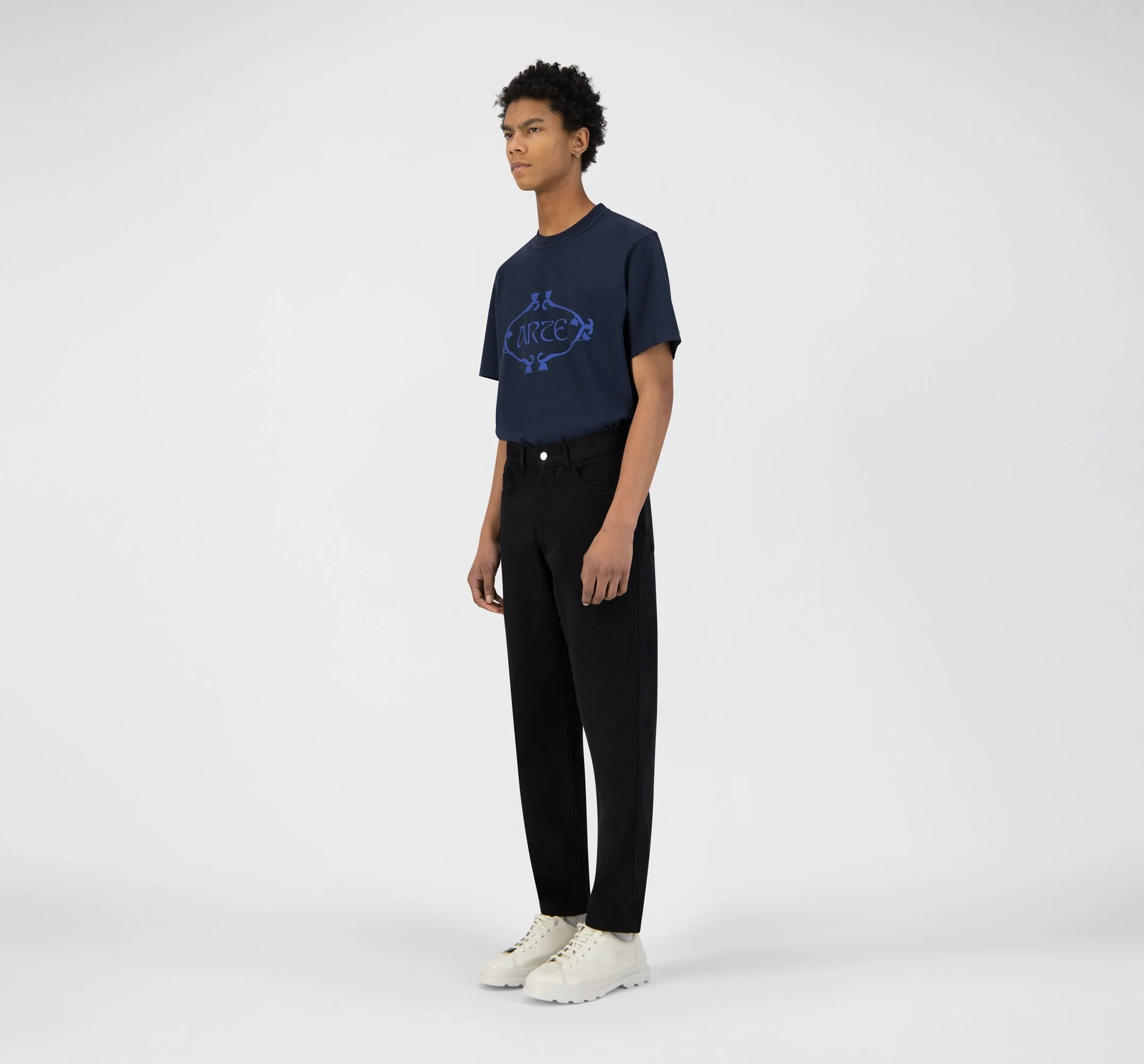 Polke Heart Pants - Black - Image 5