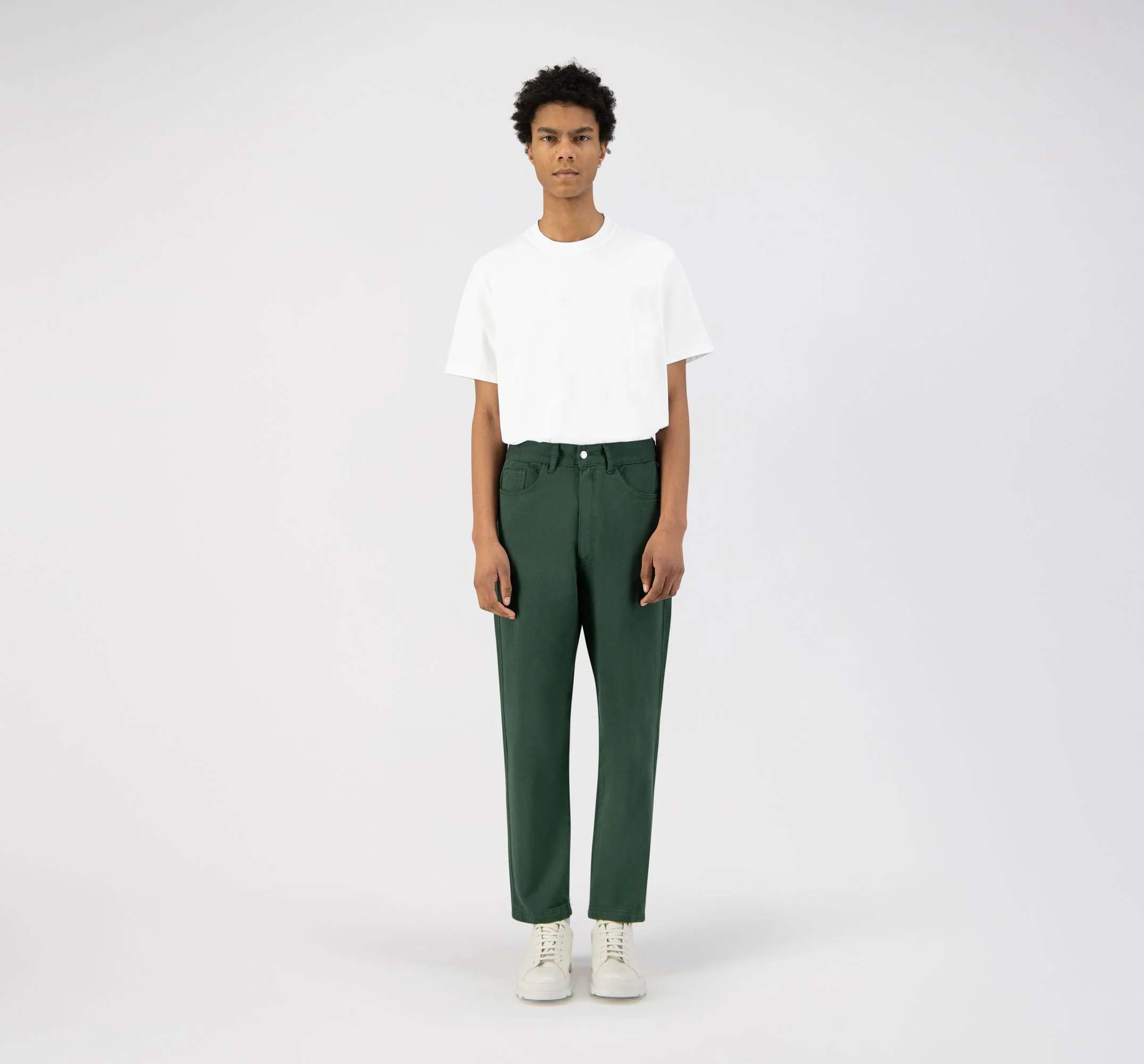 Polke Heart Pants - Green - Image 3
