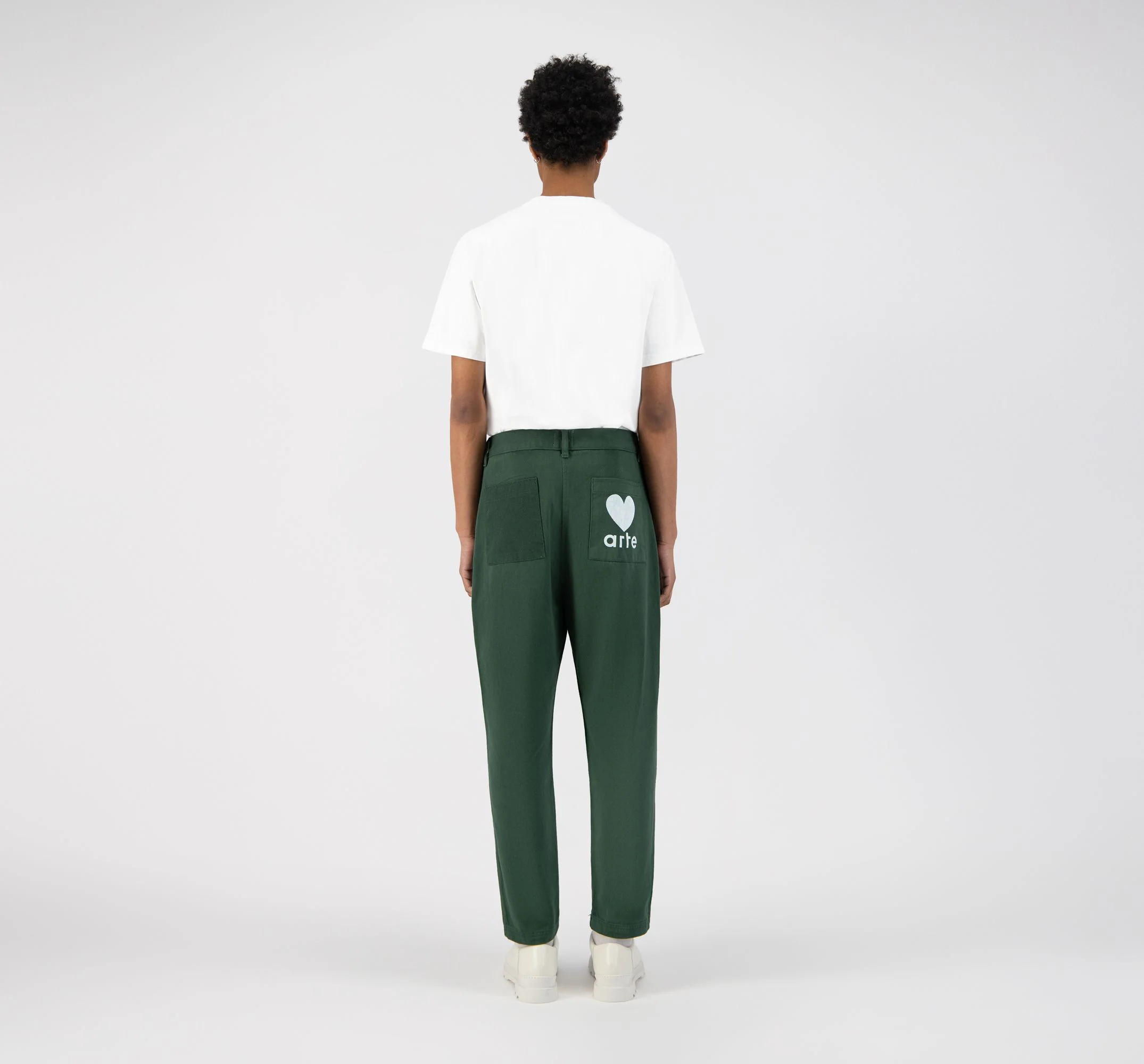 Polke Heart Pants - Green - Image 5