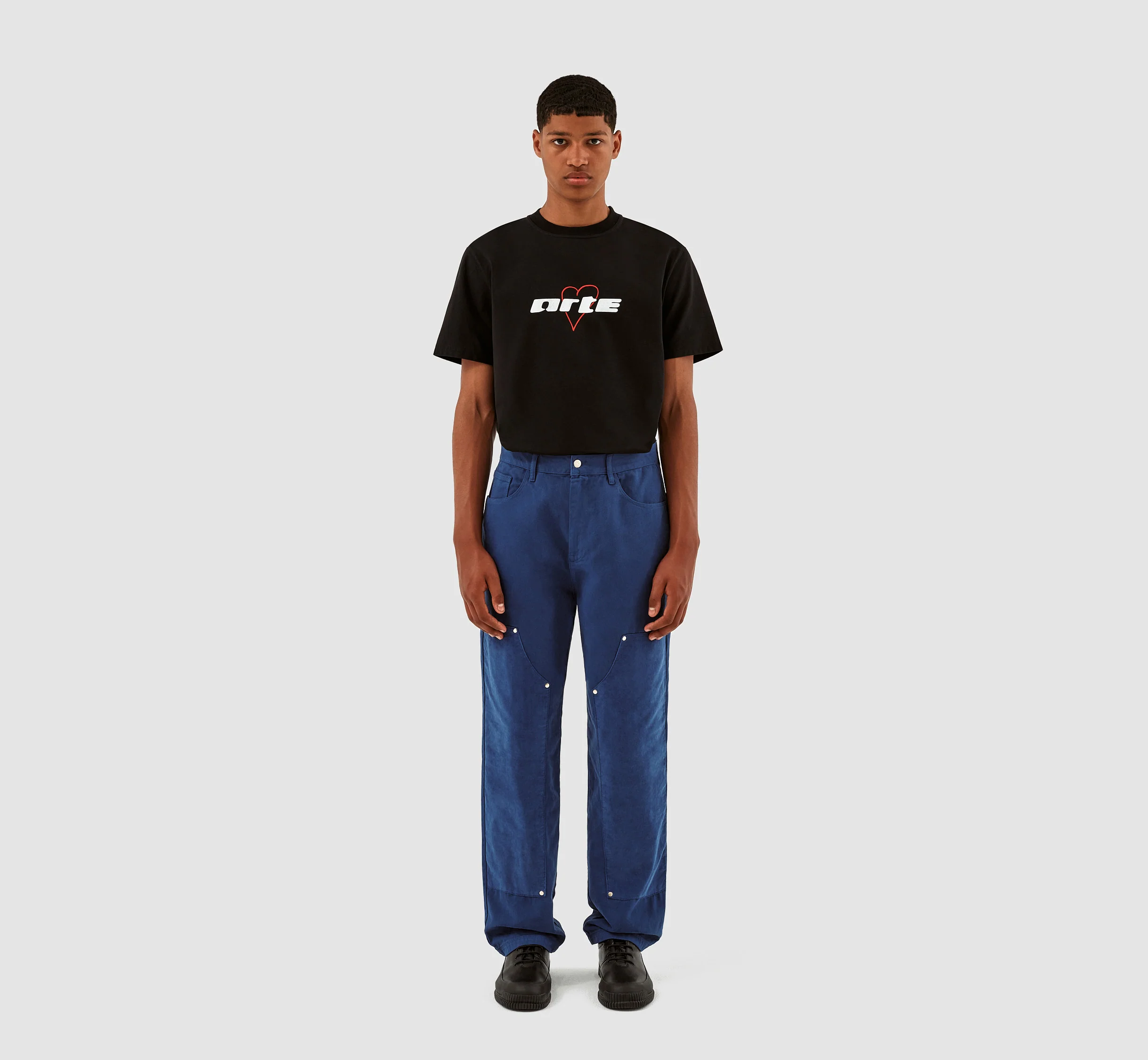 Porter Cotton Velvet Pants - Blue - Image 5